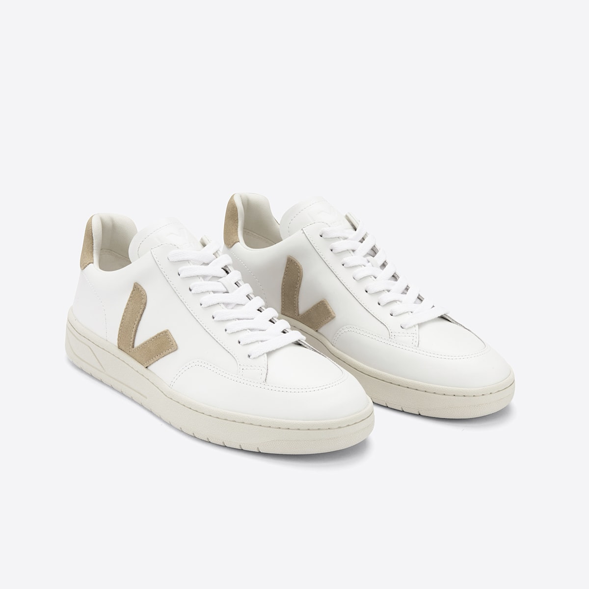 V-12 LEATHER WHITE DUNE - 2