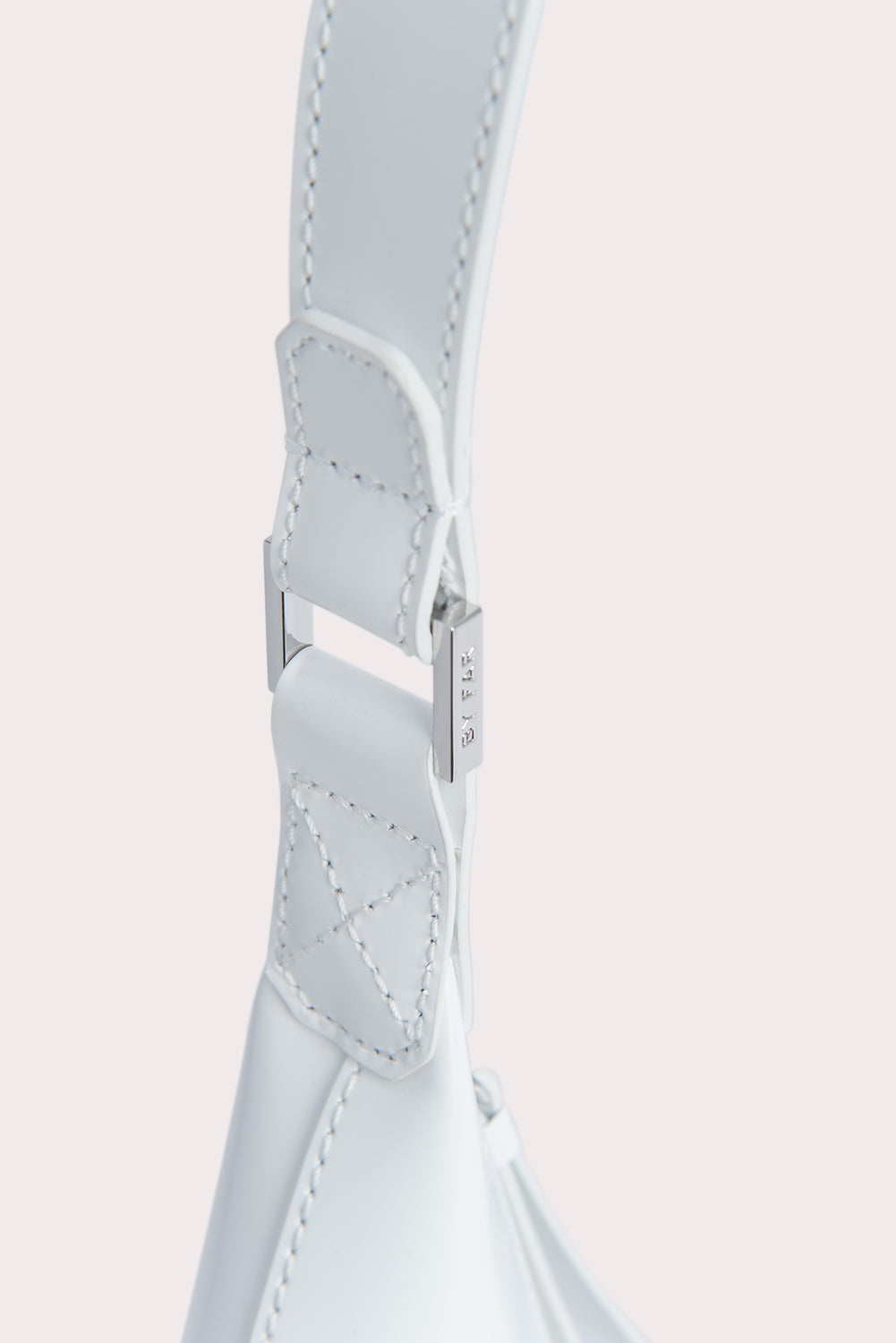 Amber White Semi Patent Leather - 3