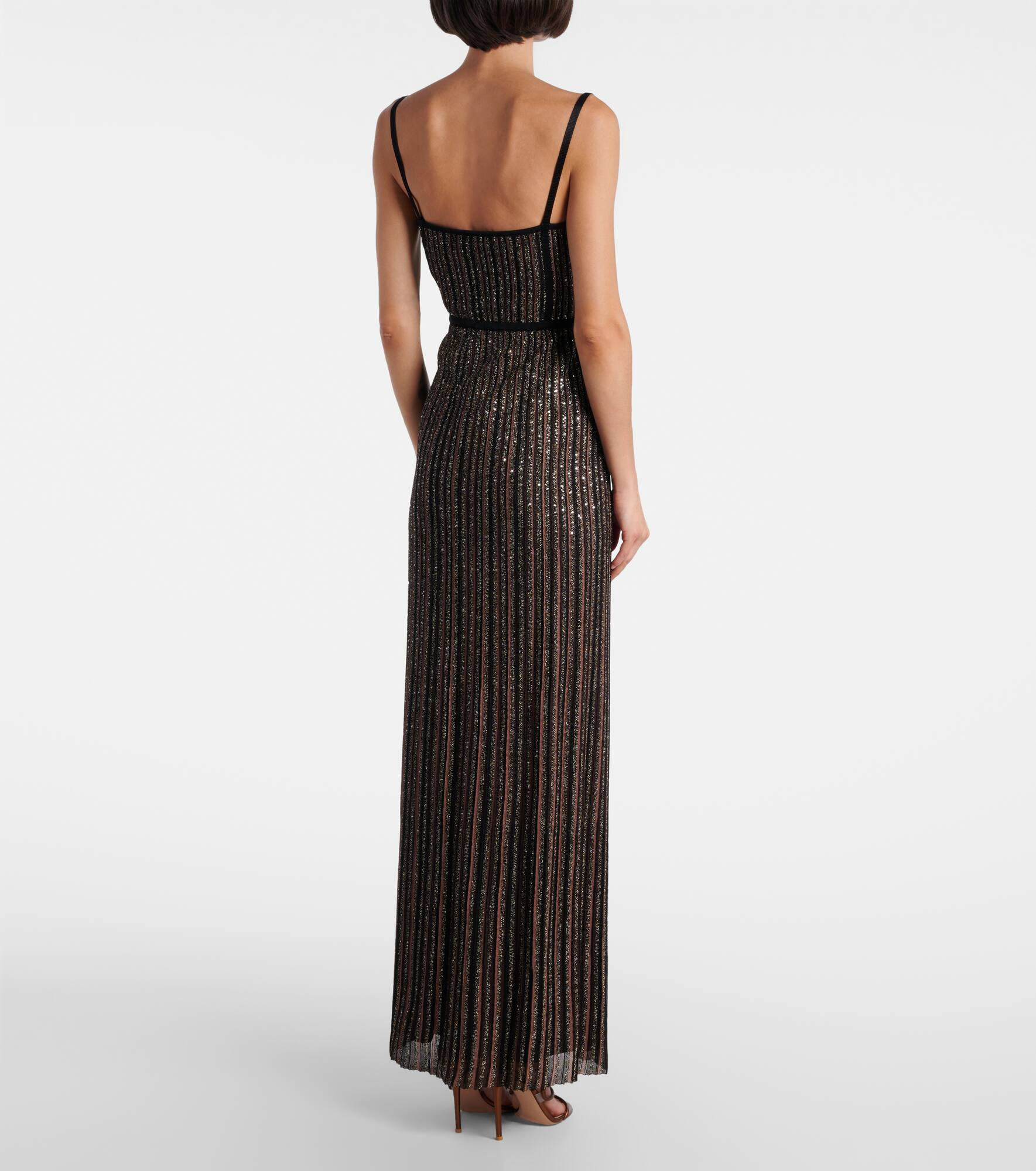 Lamé maxi dress - 3