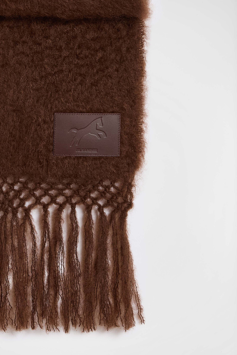 Jil Sander Horse Wool Blend Scarf outlook