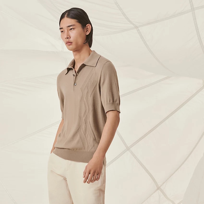 "Torsade H" polo shirt - 1