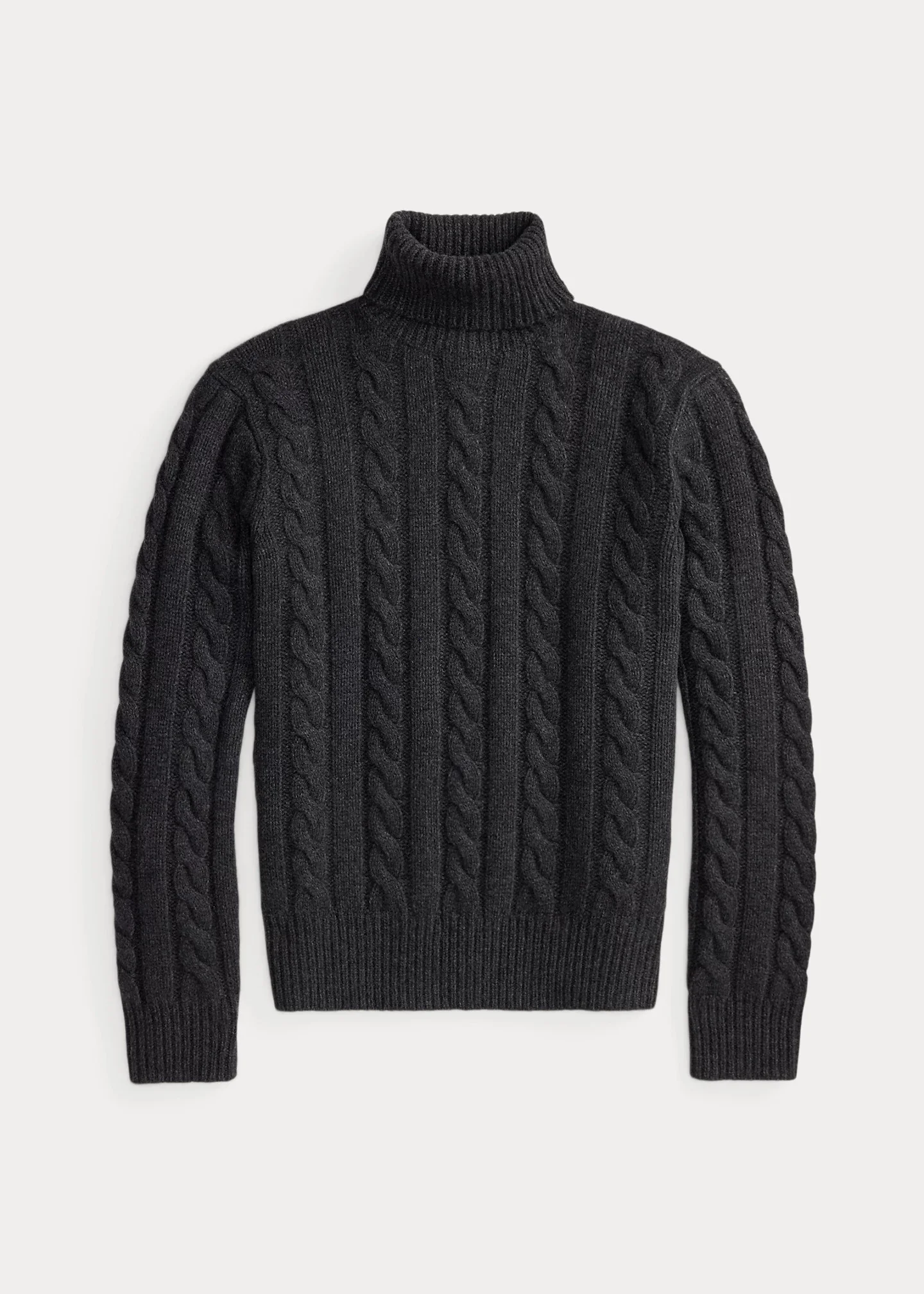 Cable-Knit Wool-Cashmere Sweater - 1
