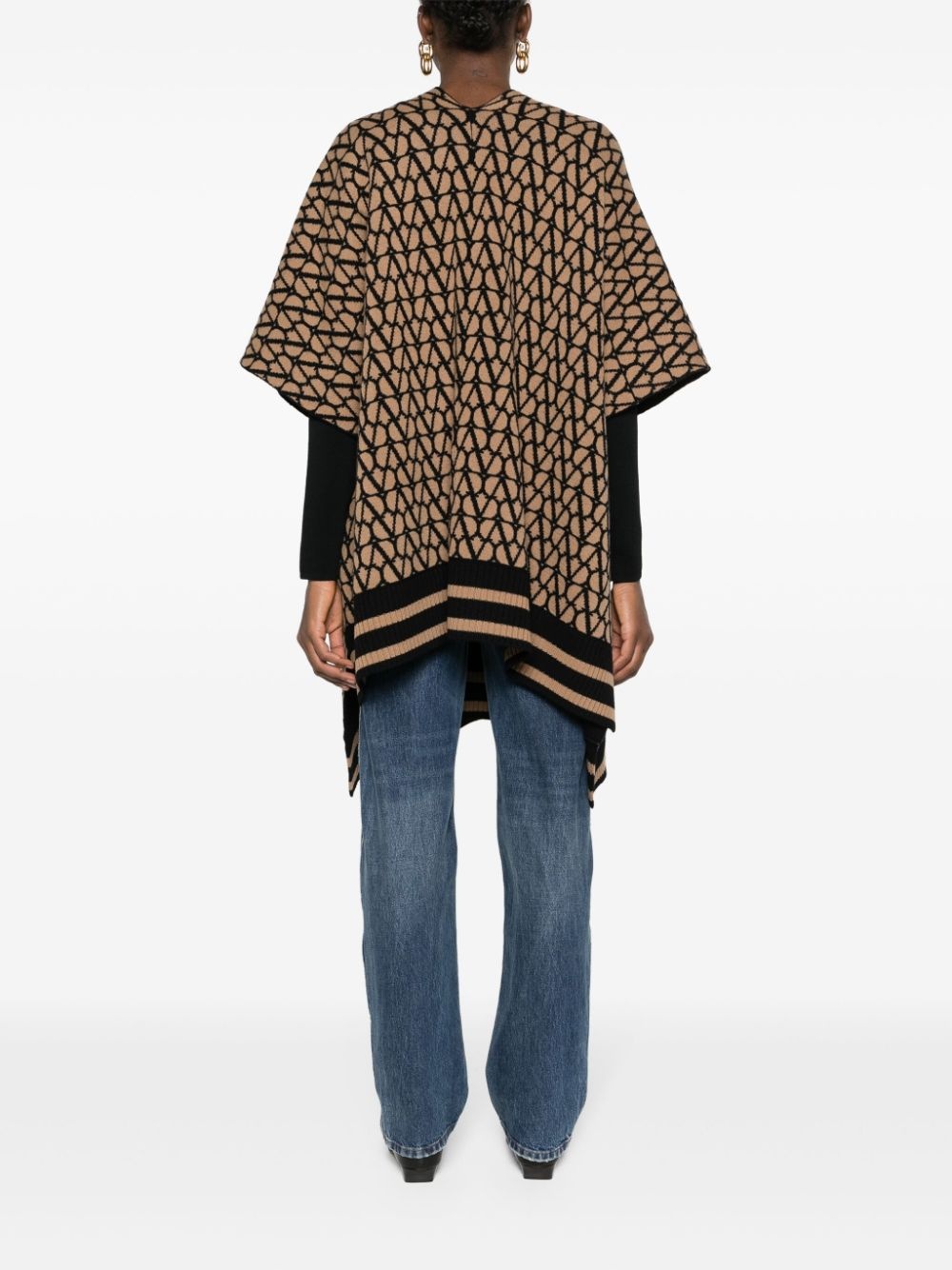 VLogo reversible poncho - 4