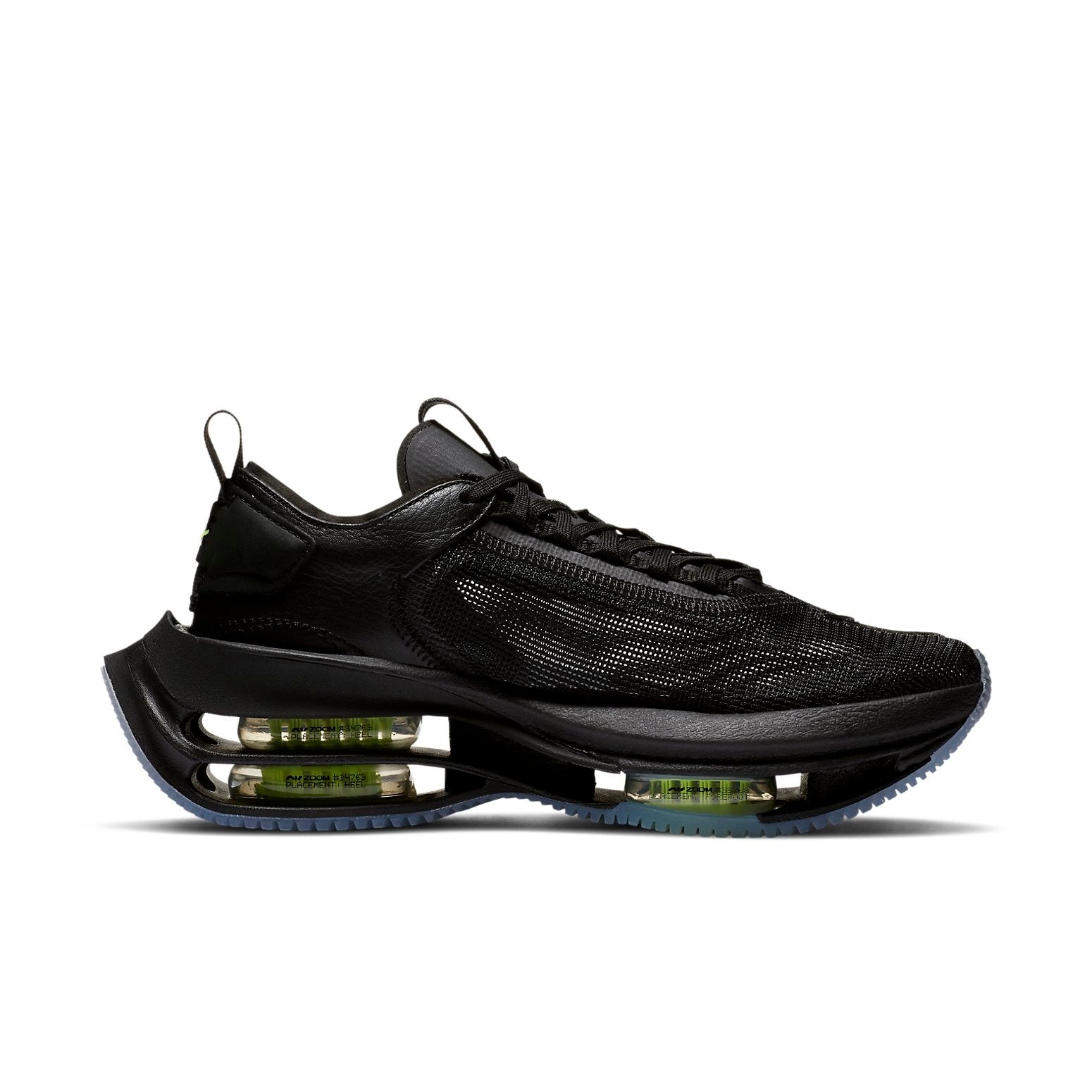 (WMNS) Nike Zoom Double Stacked 'Volt Black' CI0804-001 - 2