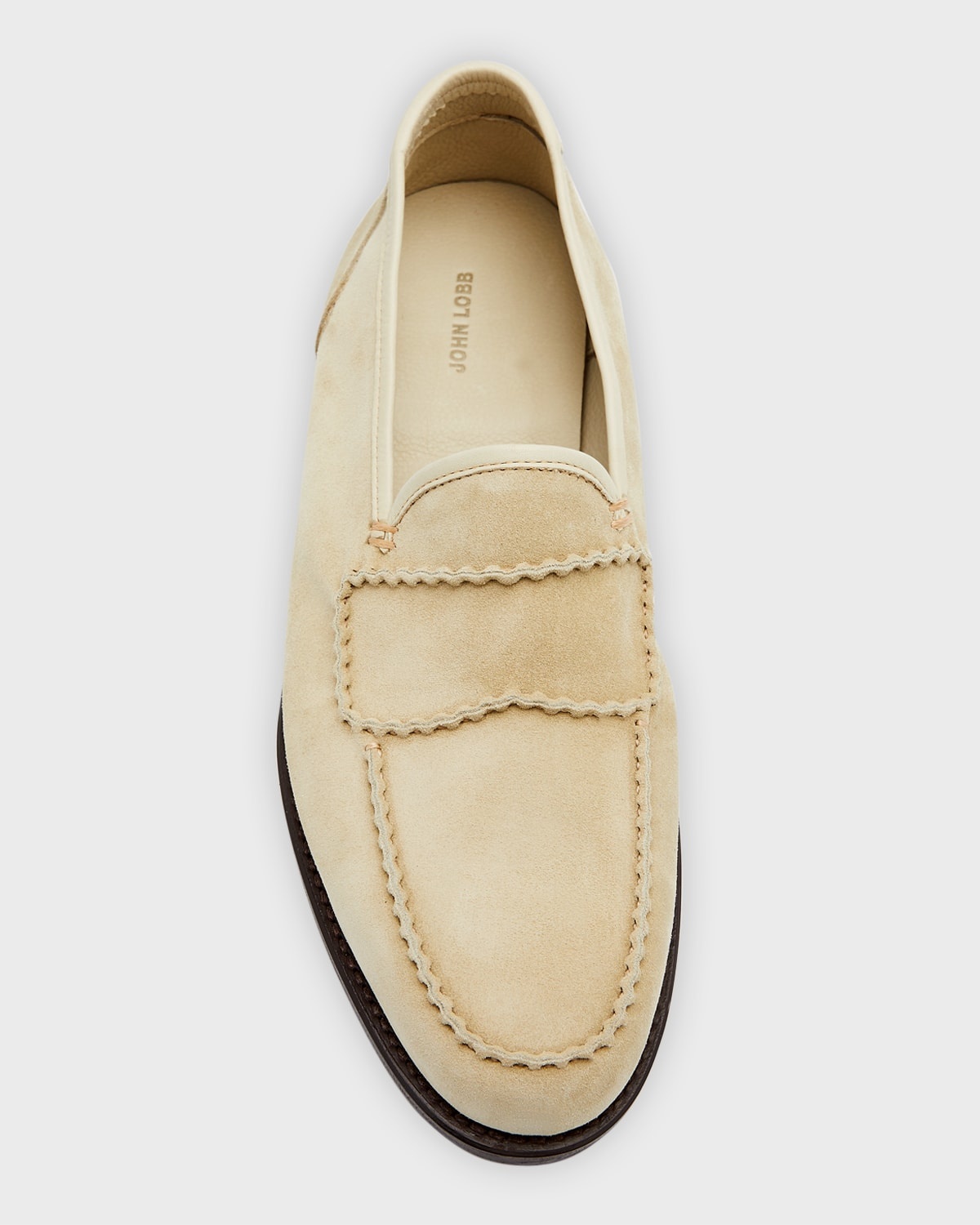 Men's Bath Suede Penny Loafers - 5