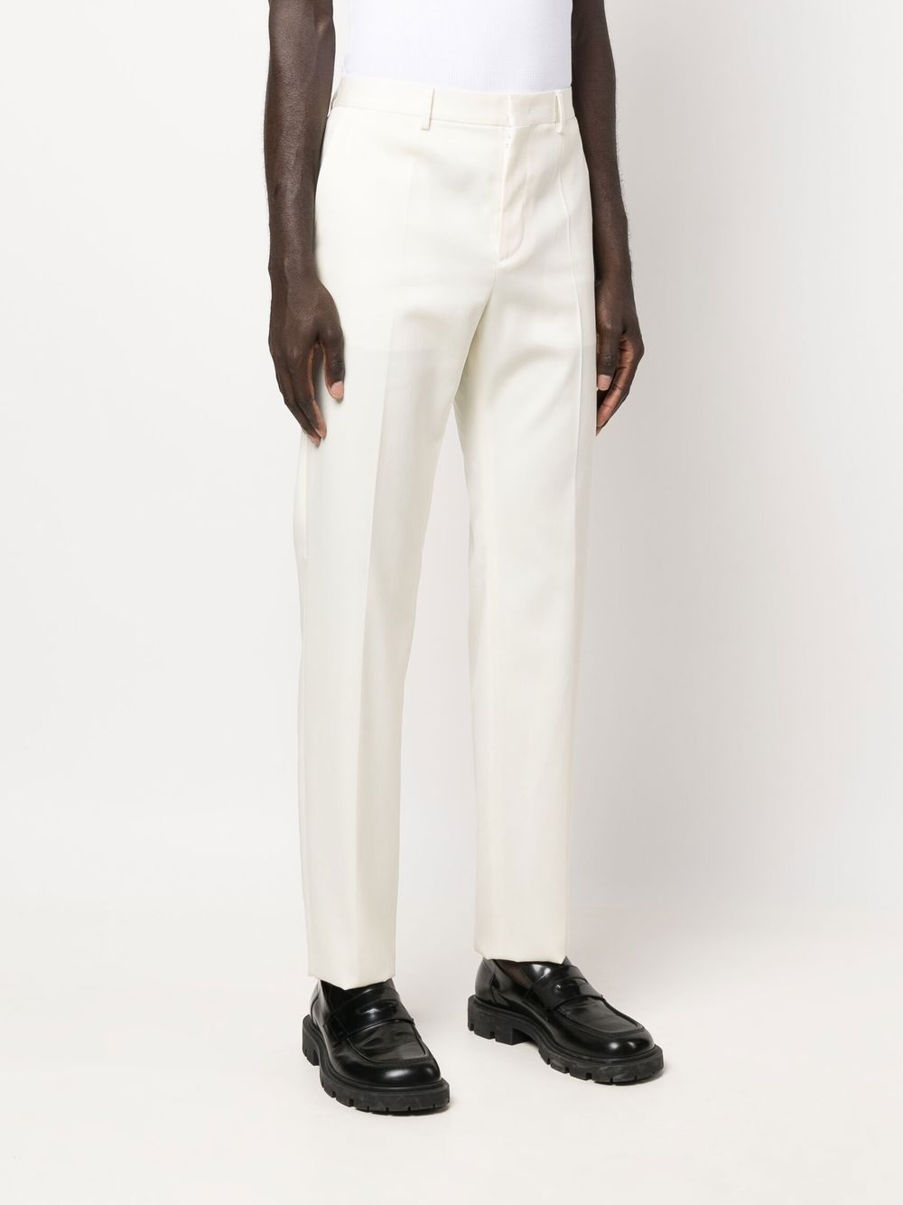 straight-leg tailored trousers - 3