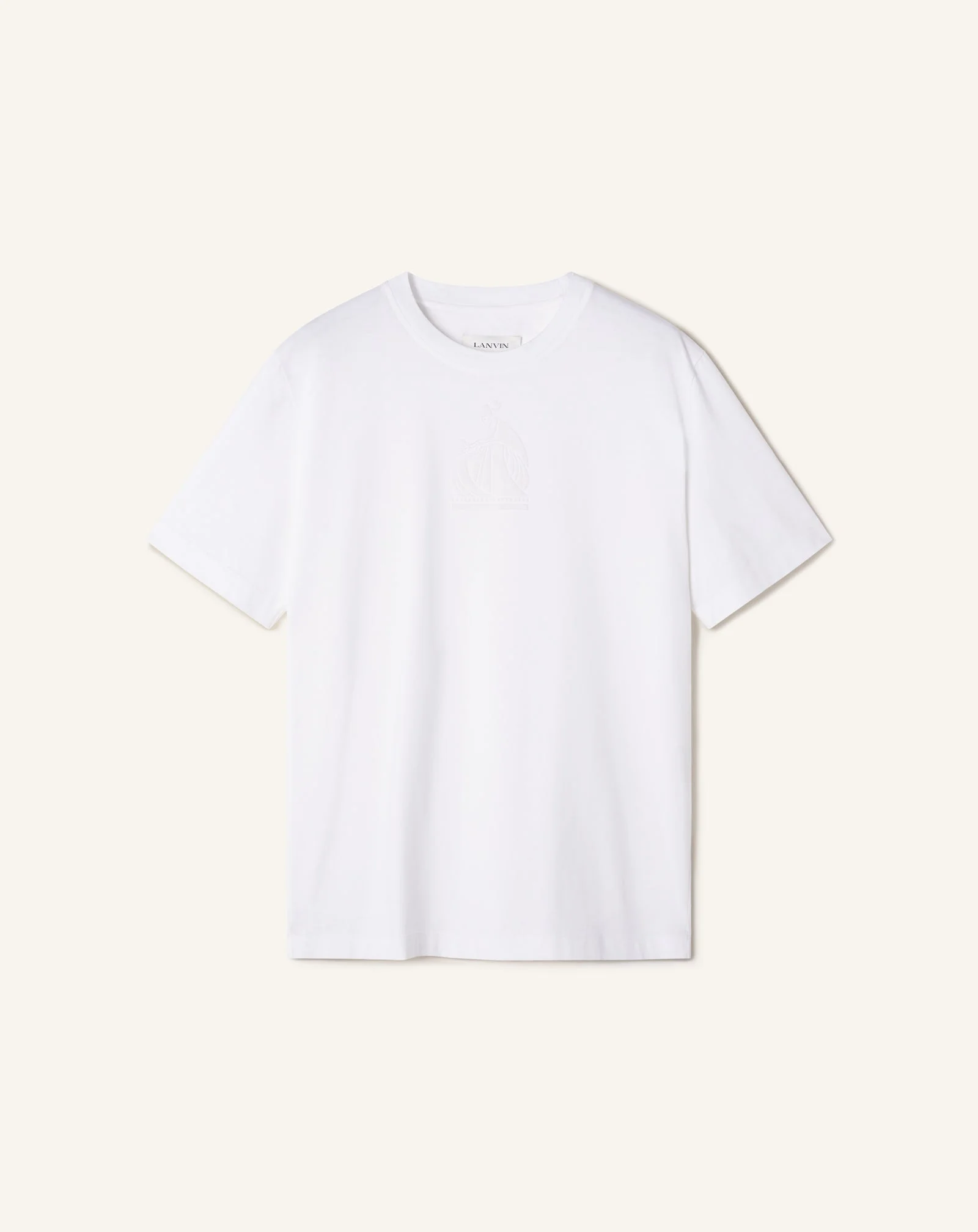 MOTHER AND CHILD FLOCKED COTTON T-SHIRT - 1