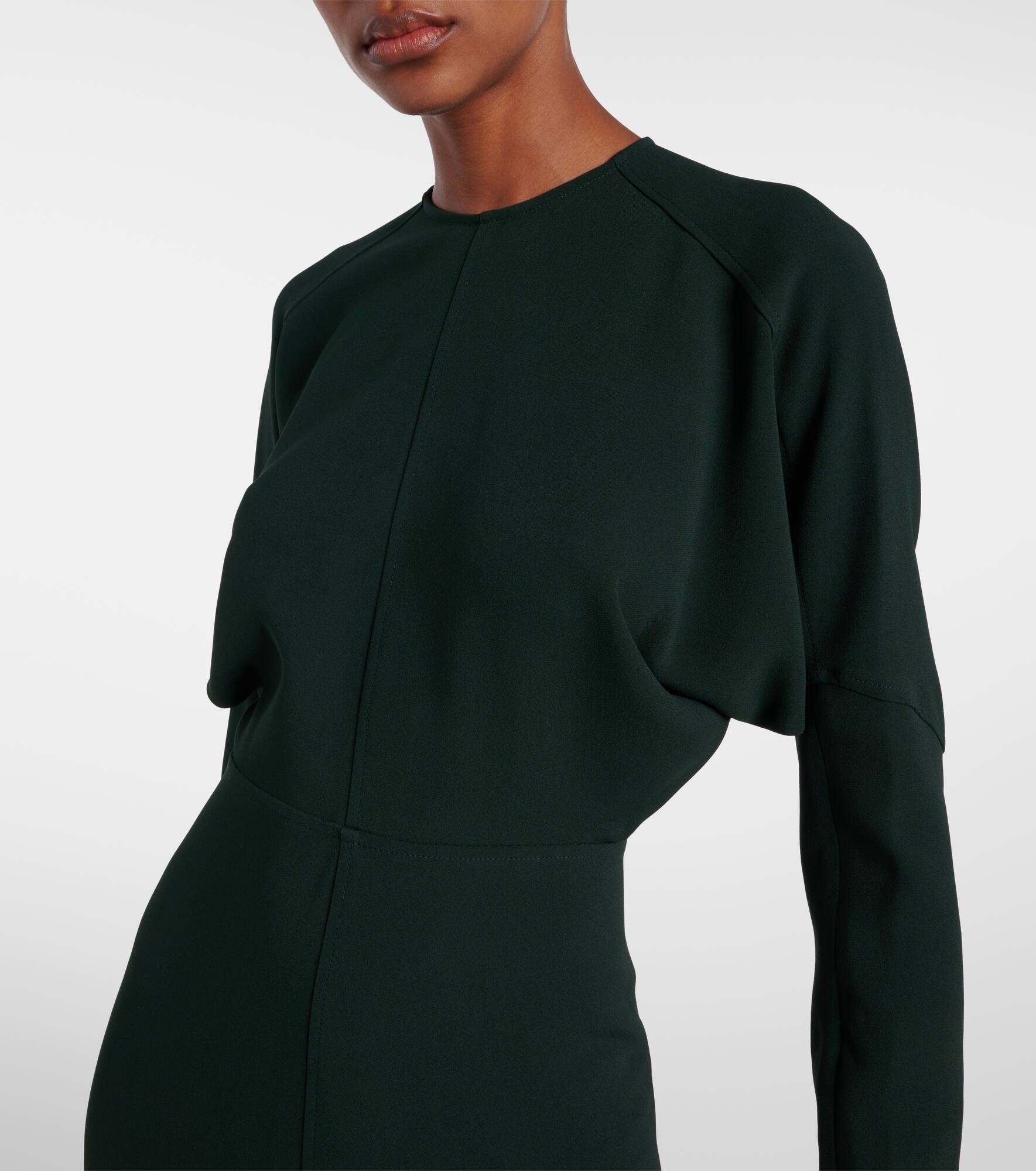 Dolman cady midi dress - 4