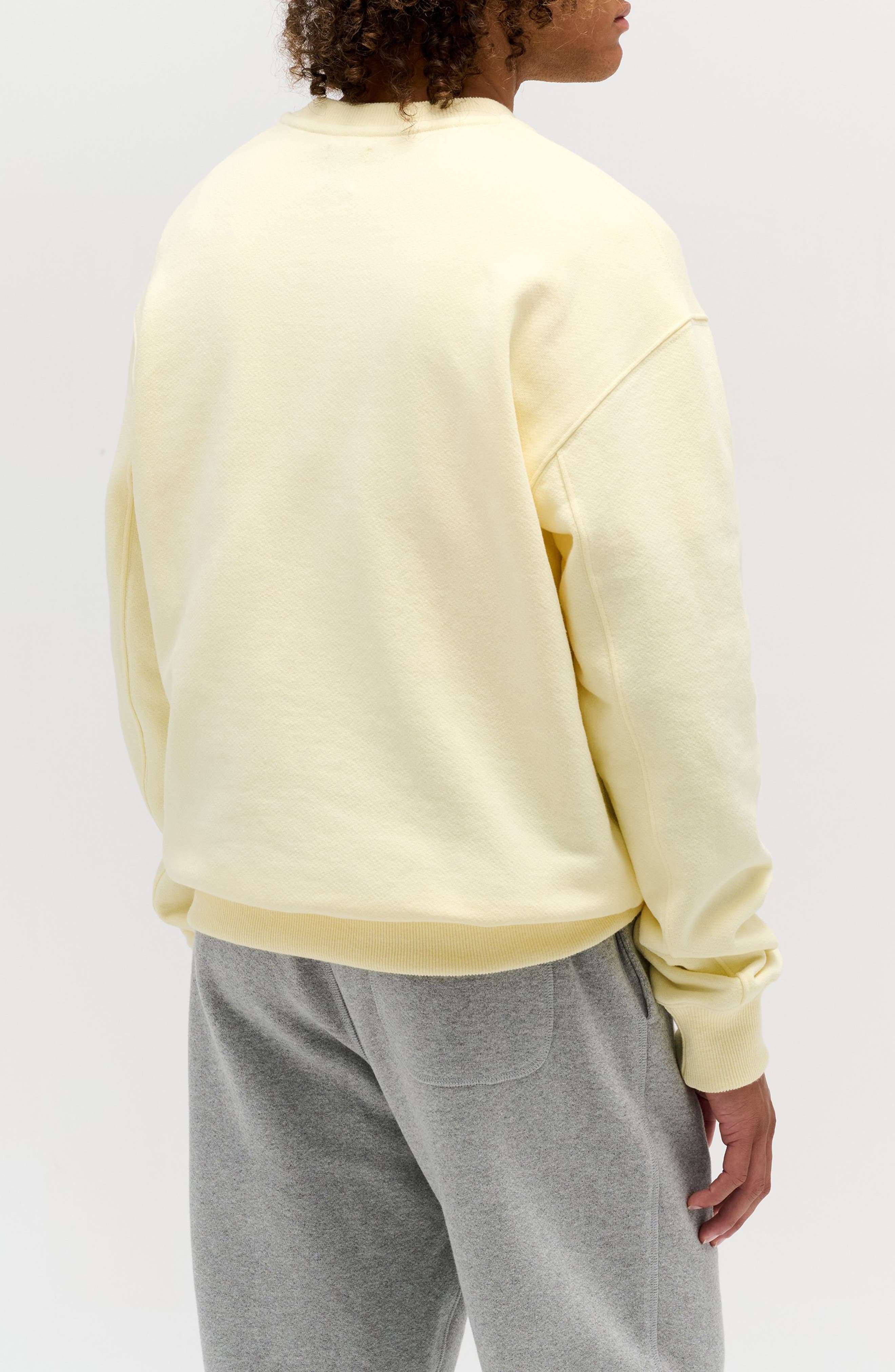 New Balance Made in USA Cotton Crewneck Sweatshirt in Dawn Glow at Nordstrom - 2