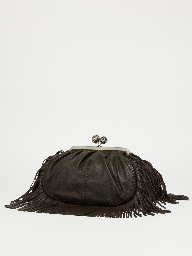 WEEKEND Max Mara BIBLIOS Medium fringed Pasticcino Bag outlook