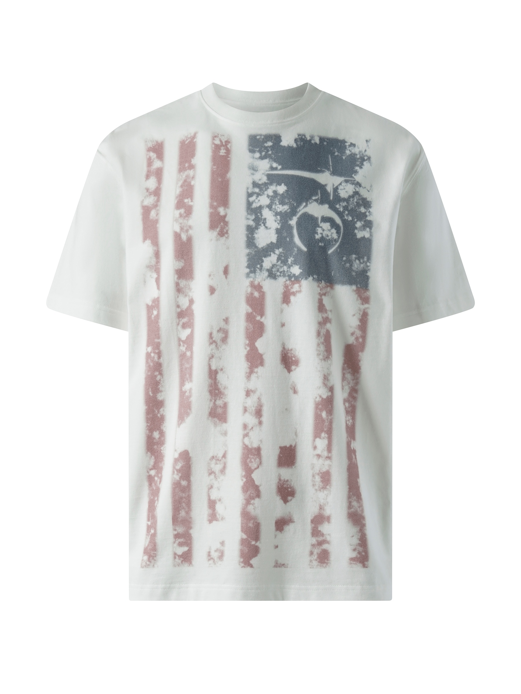 Old Glory T-Shirt in White - 5