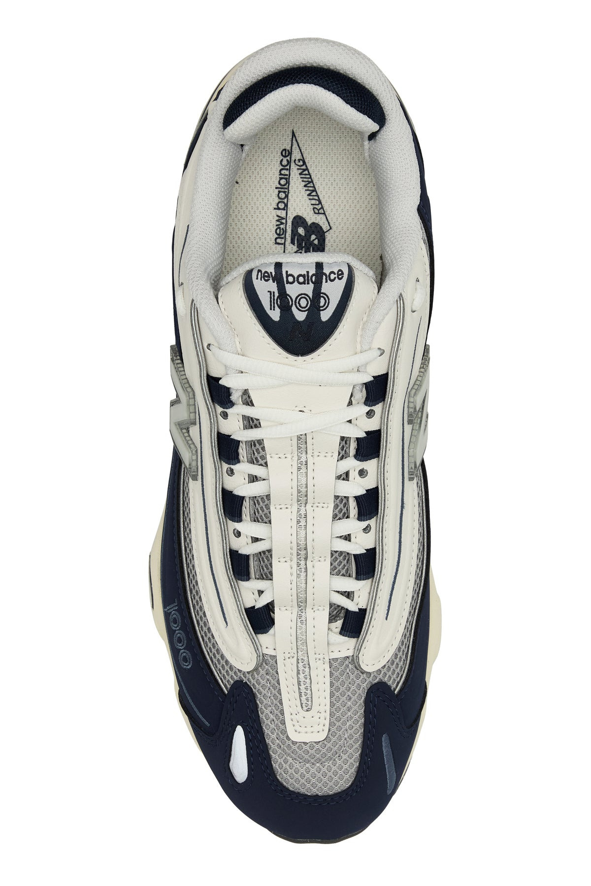 Multicolor rubber and mesh 1000 sneakers - 4