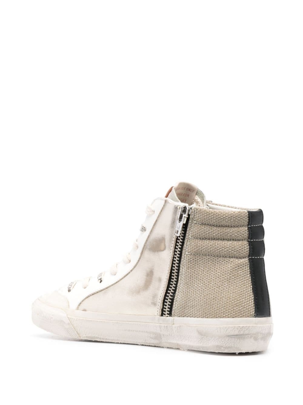Slide leather sneakers - 3