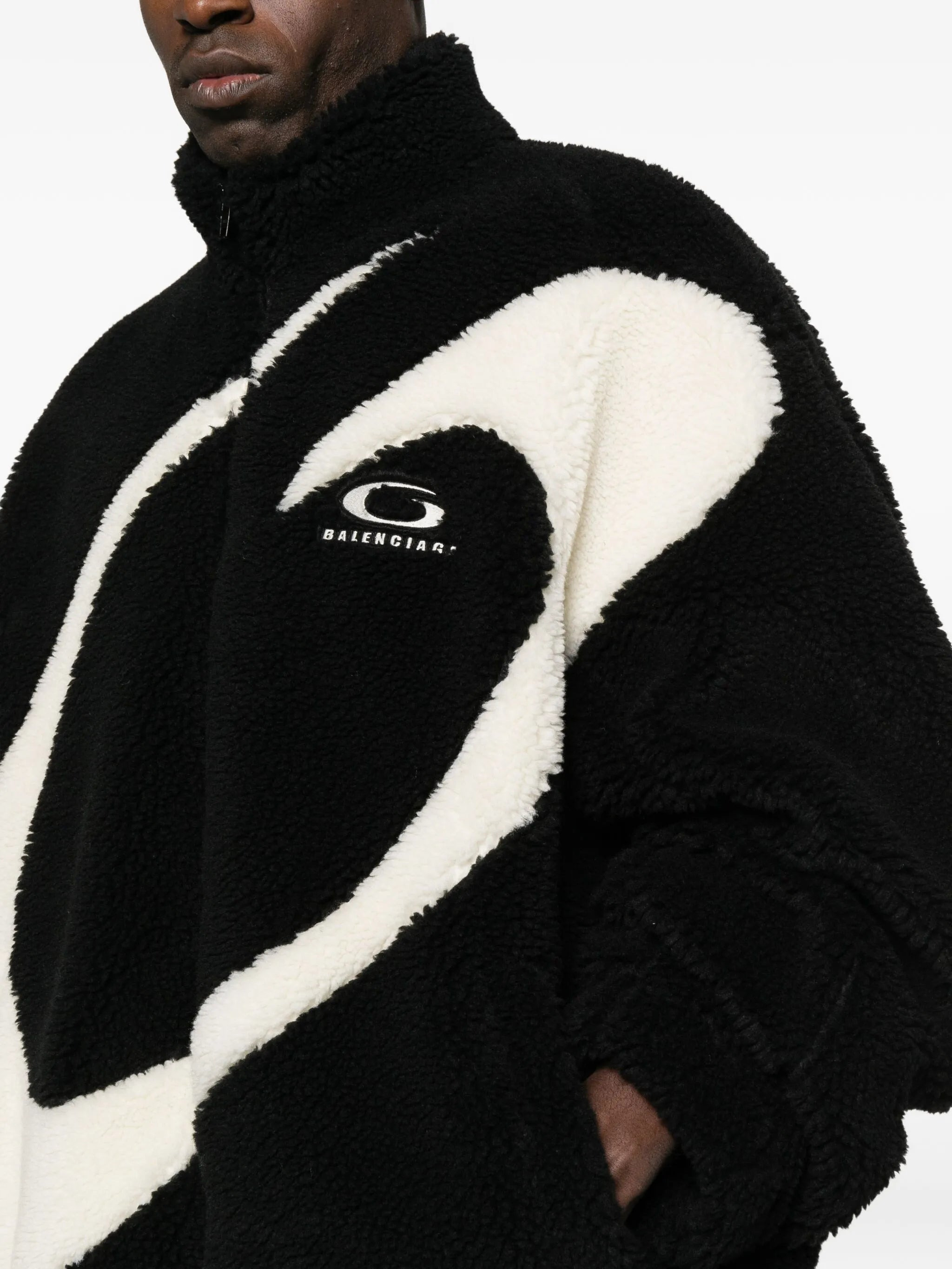 Balenciaga Teddy Fabric Jacket - 3