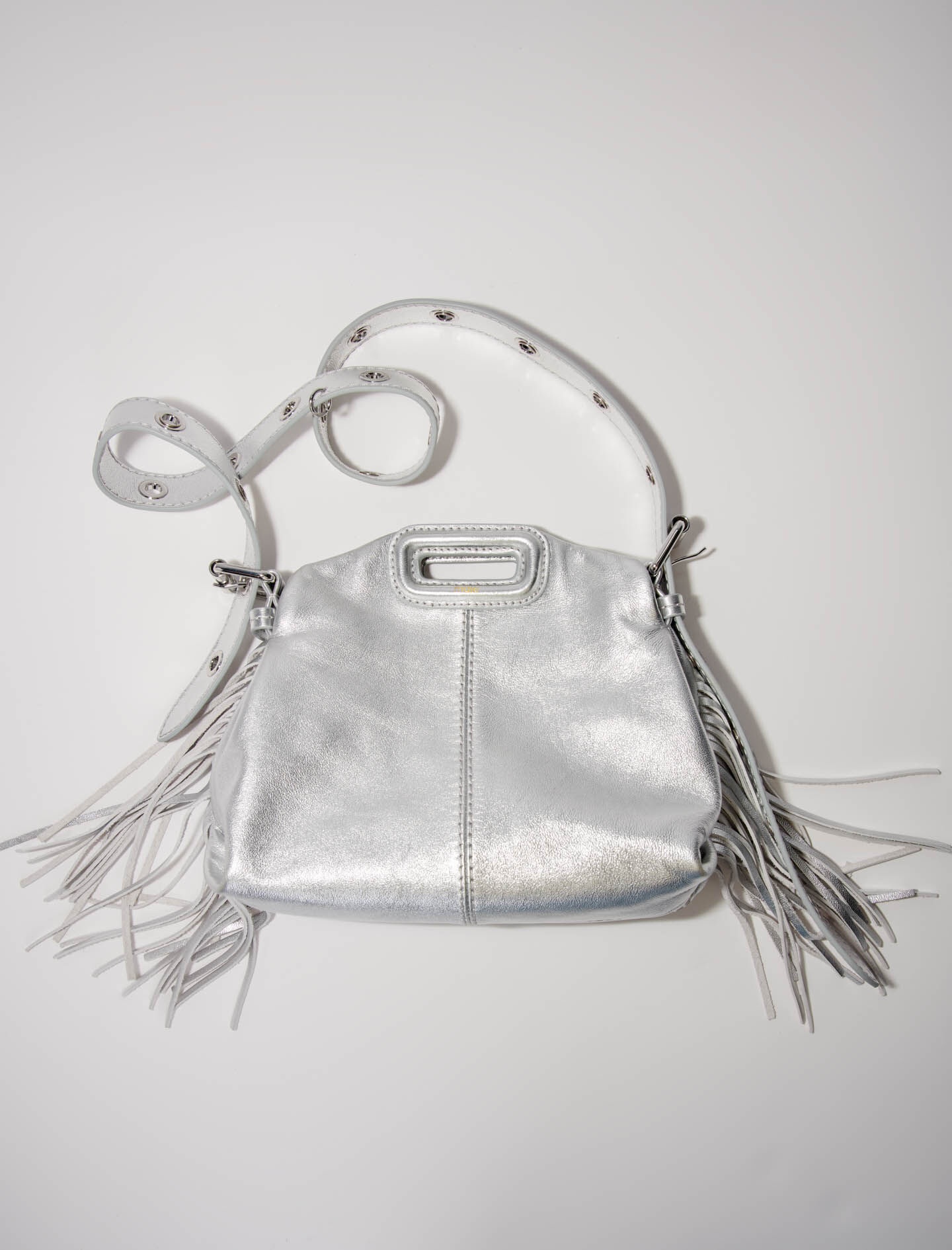 Metallic leather Miss M Mini bag - 4