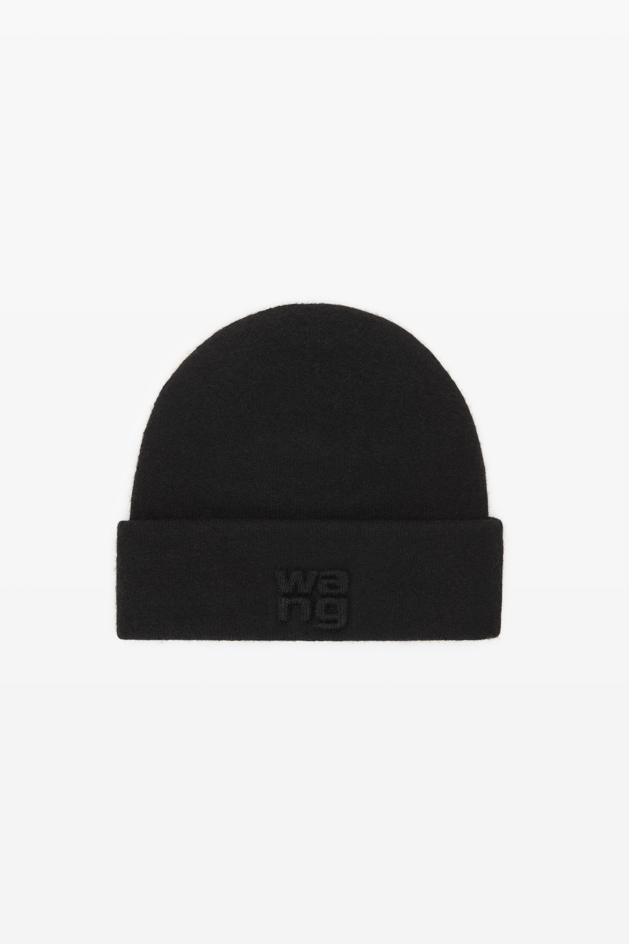 logo beanie in soft stretch wool - 1