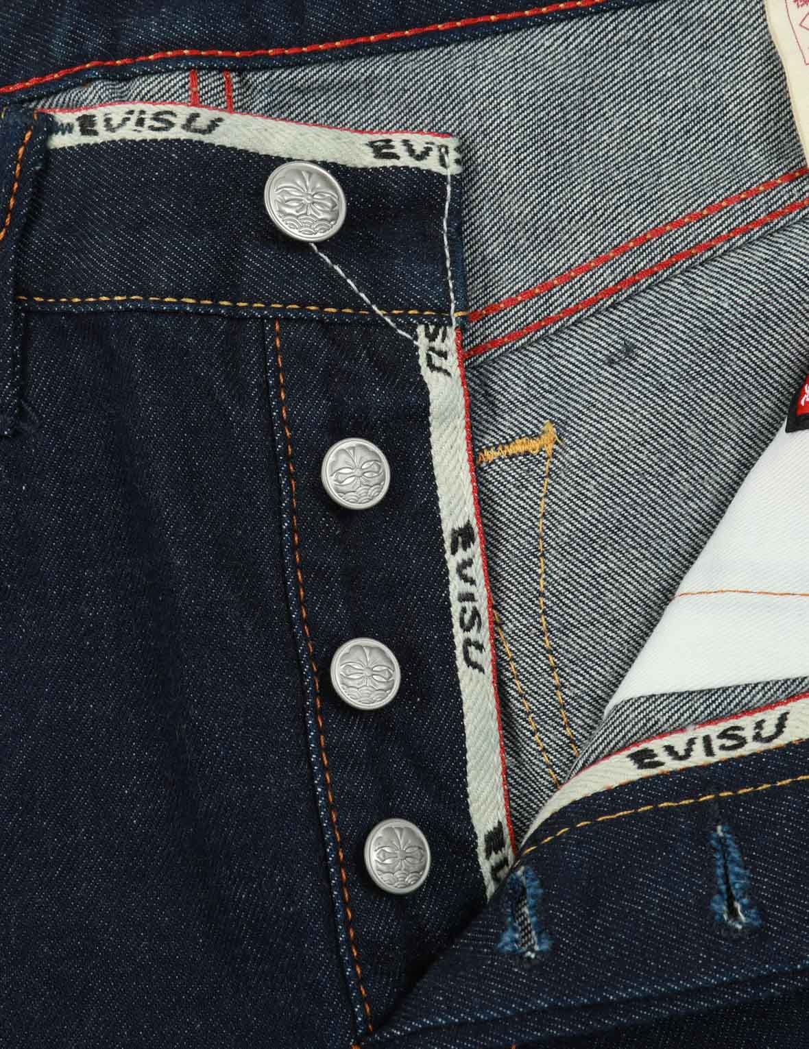 EAGLE EMBROIDERY REGULAR-FIT DENIM SHORTS - 8