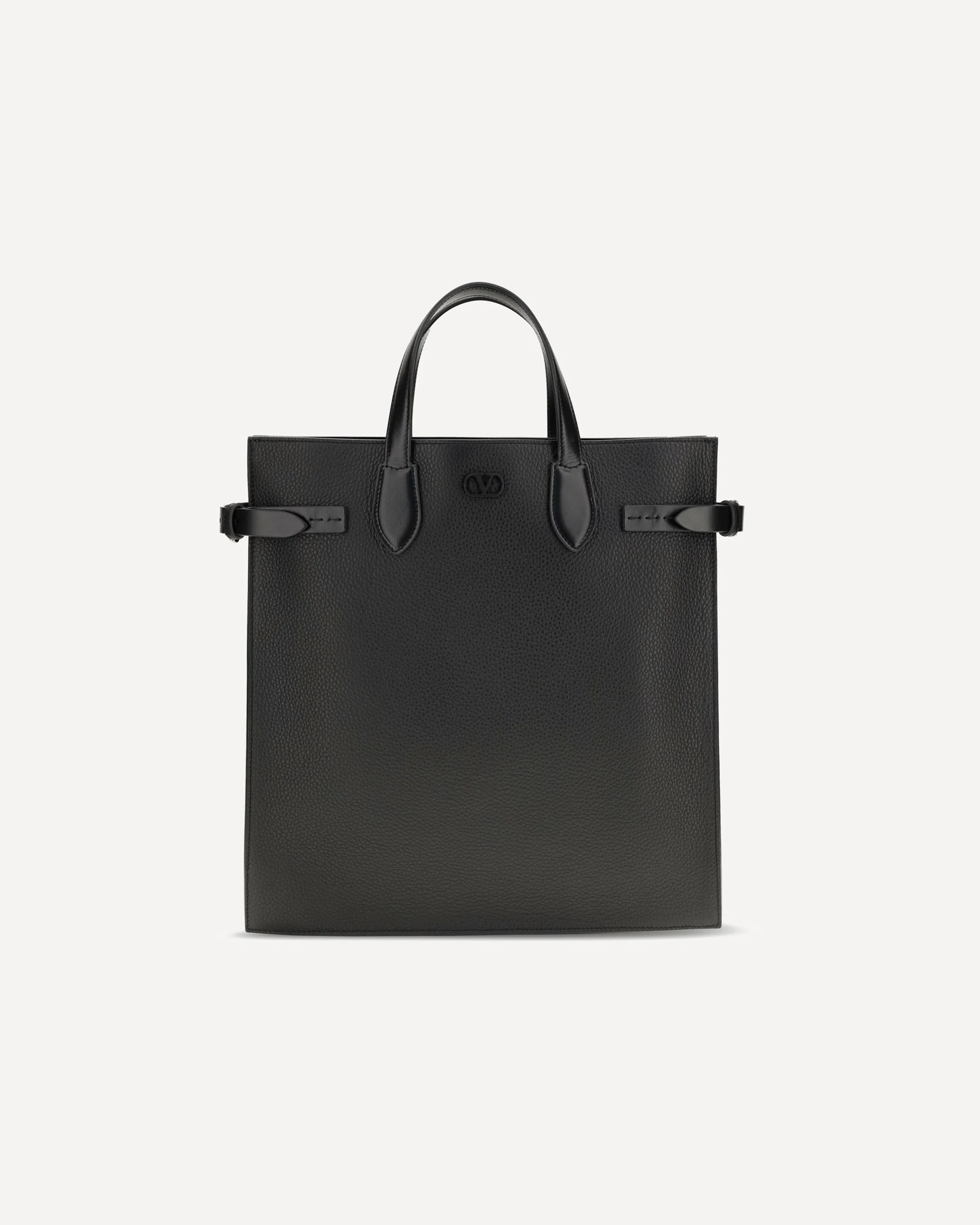 Medium Antibes grained leather Shopping Bag - 1