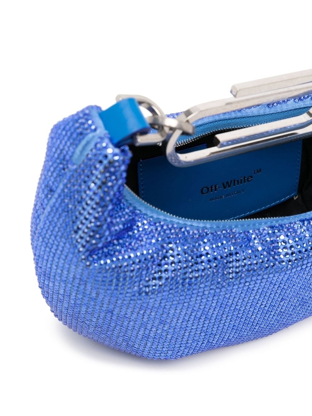 Paperclip studded shoulder bag - 5