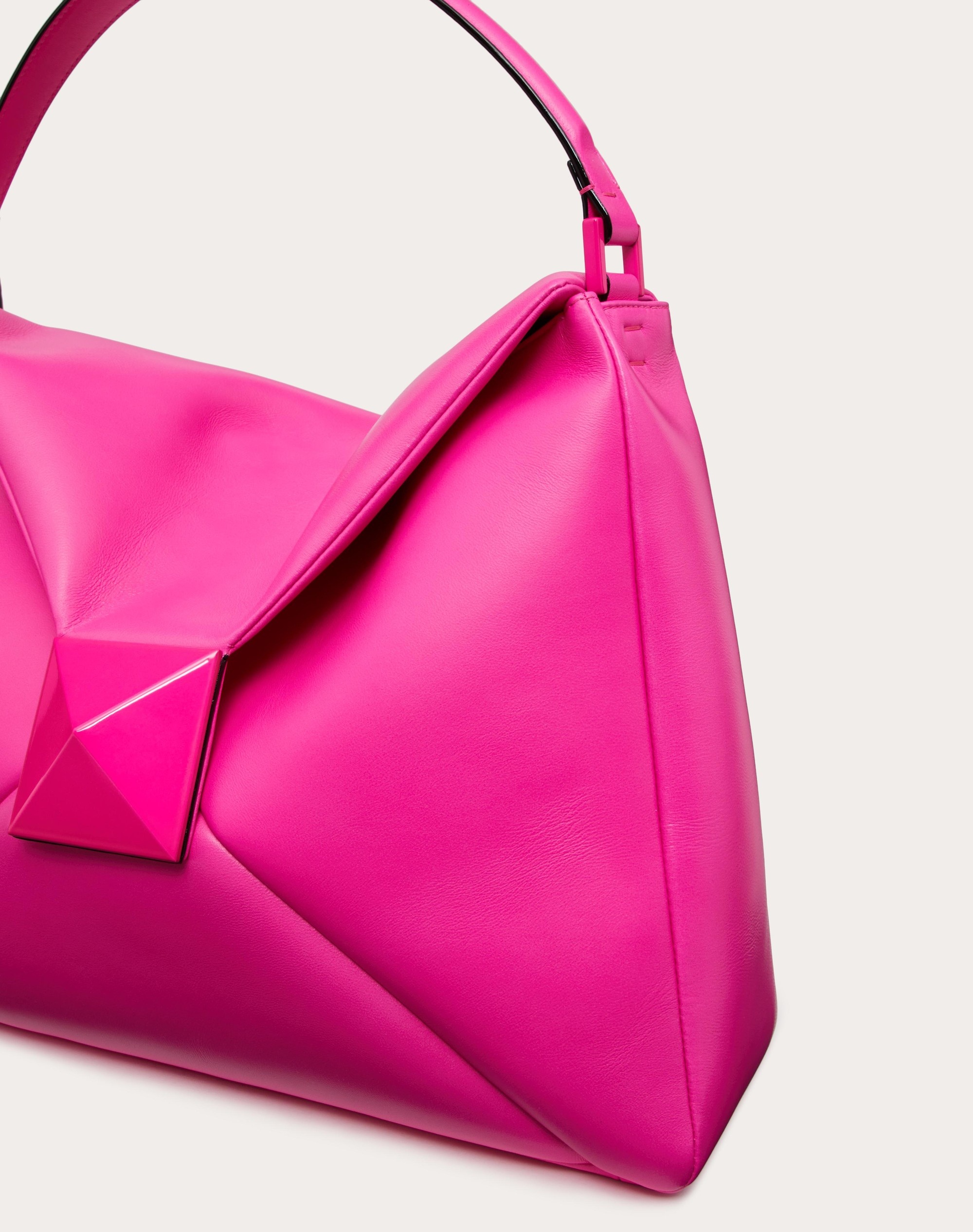 ONE STUD NAPPA LEATHER MAXI HOBO BAG - 5
