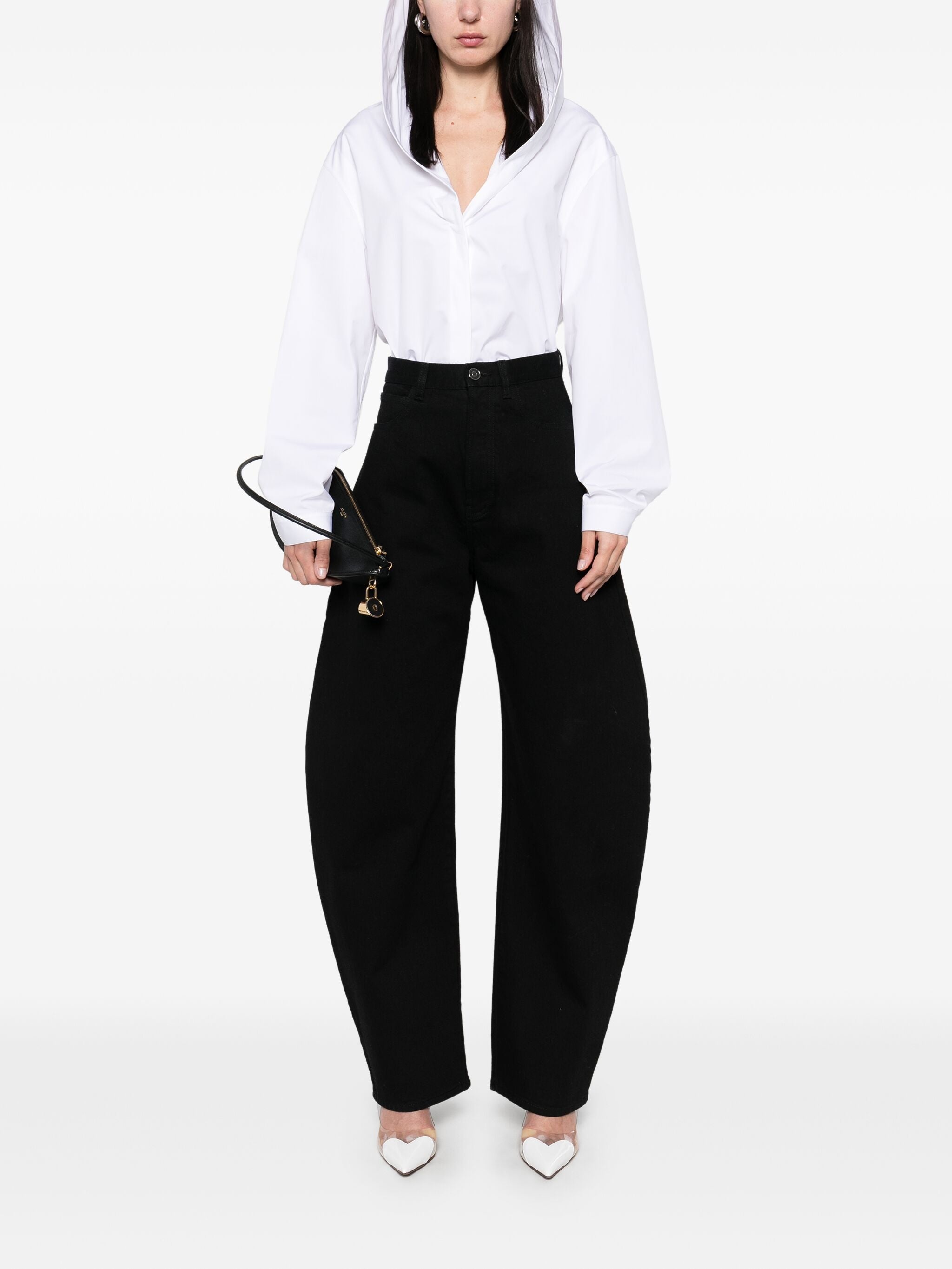 Poplin Hooded Shirt - 3