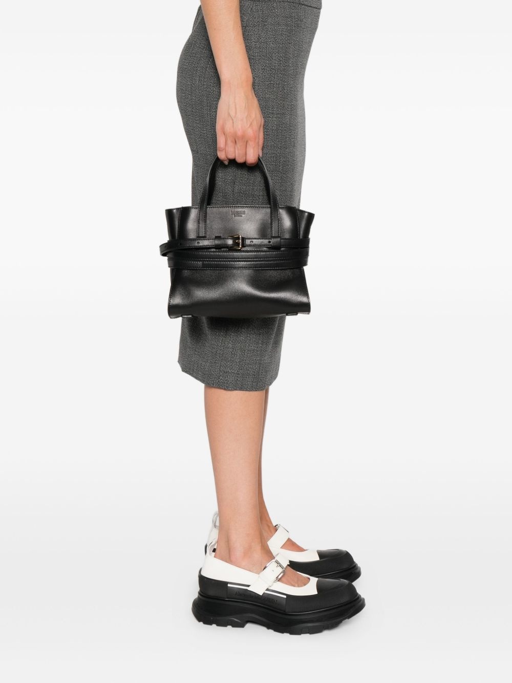 Tie Me buckle-fastening tote bag - 2