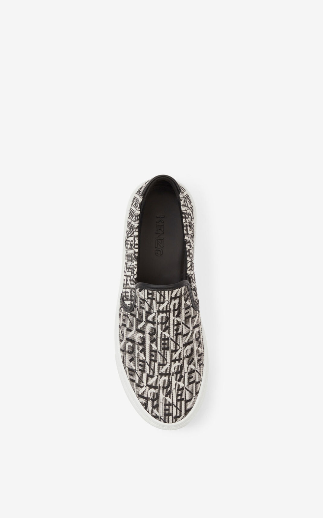 K-State monogrammed slip-on trainers - 2