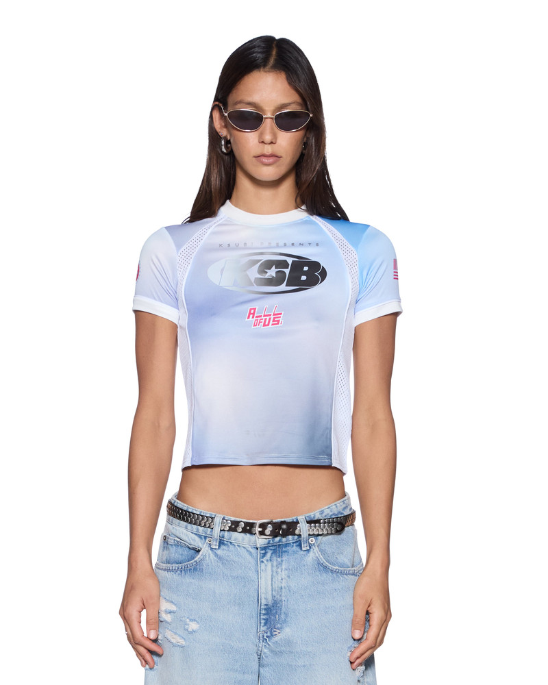 Ksubi ALL NIGHT BABY JERSEY BLU HAZE outlook