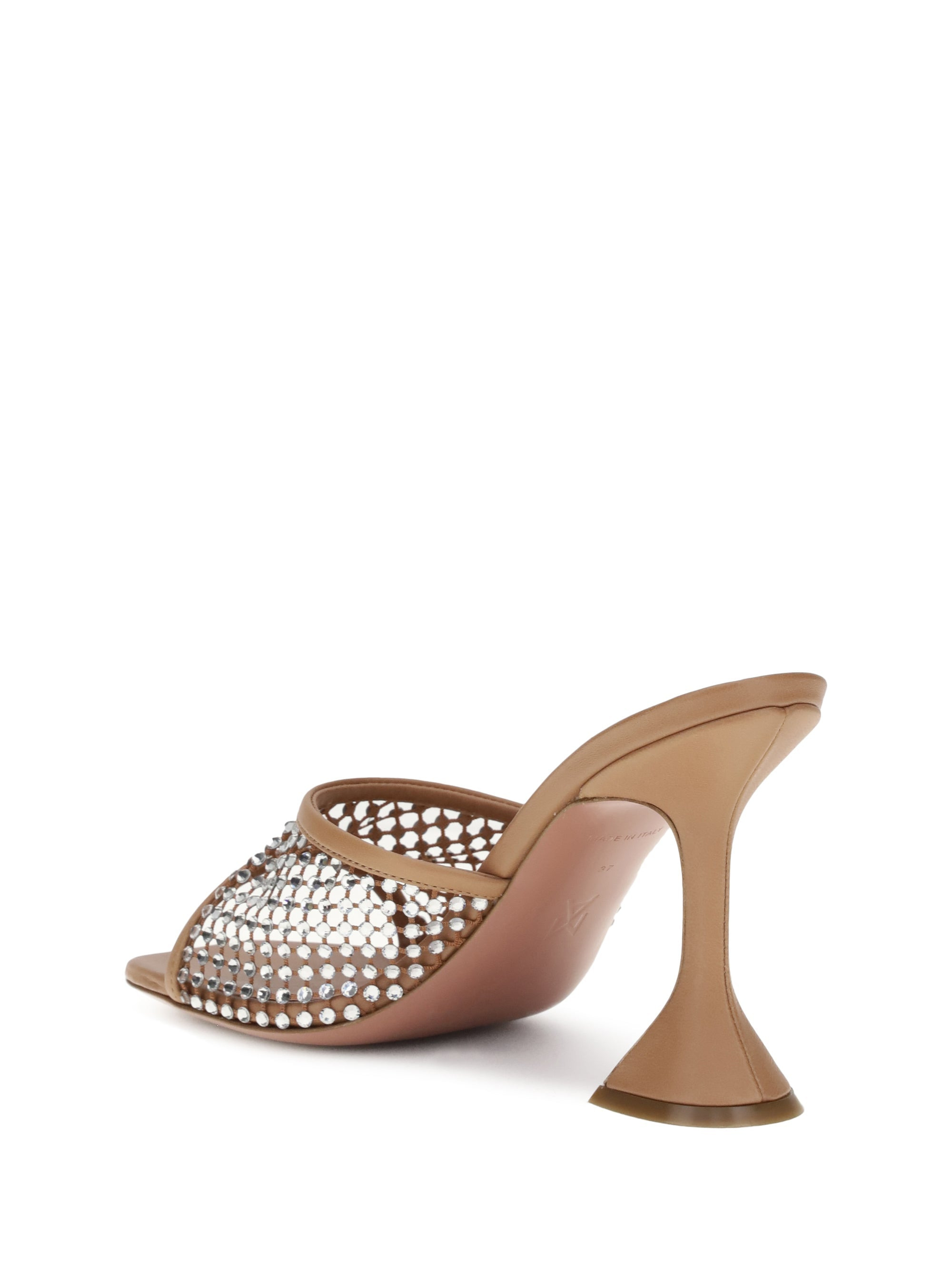 Amina Muaddi Women Lupita Crystal Sandals - 3