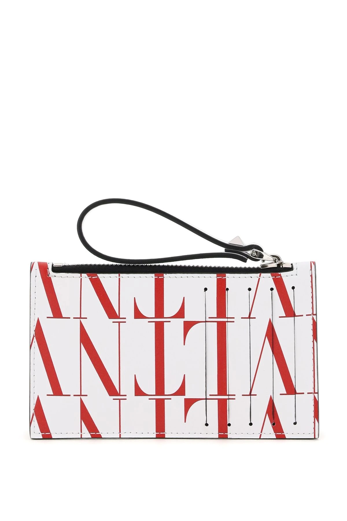 VLTN TIMES CARD HOLDER WITH ZIP - 3