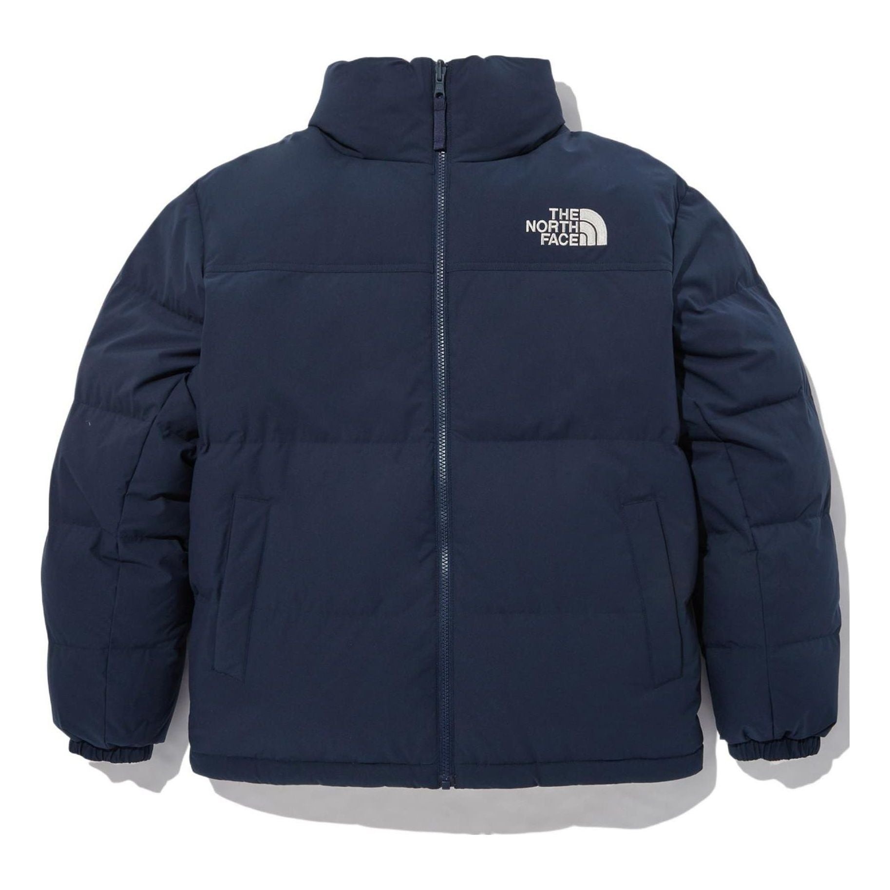 THE NORTH FACE Logo Winter Puffer Jacket 'Navy' NJ1DN77B - 1