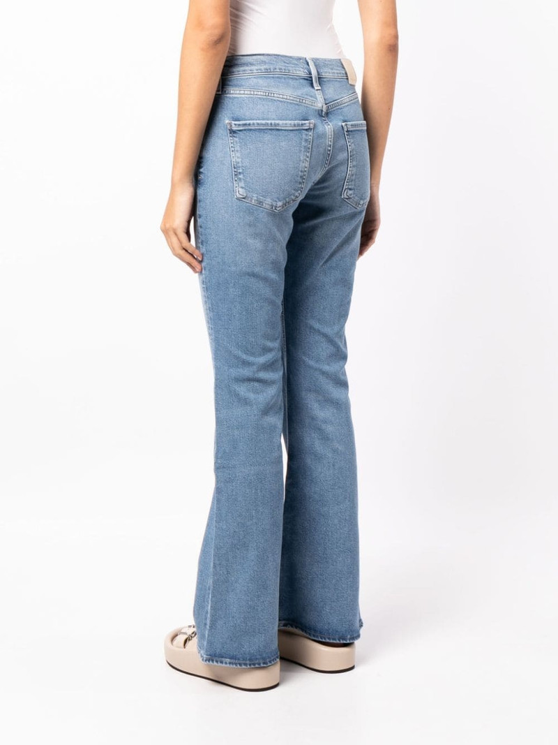 Isola mid-rise flared jeans 4