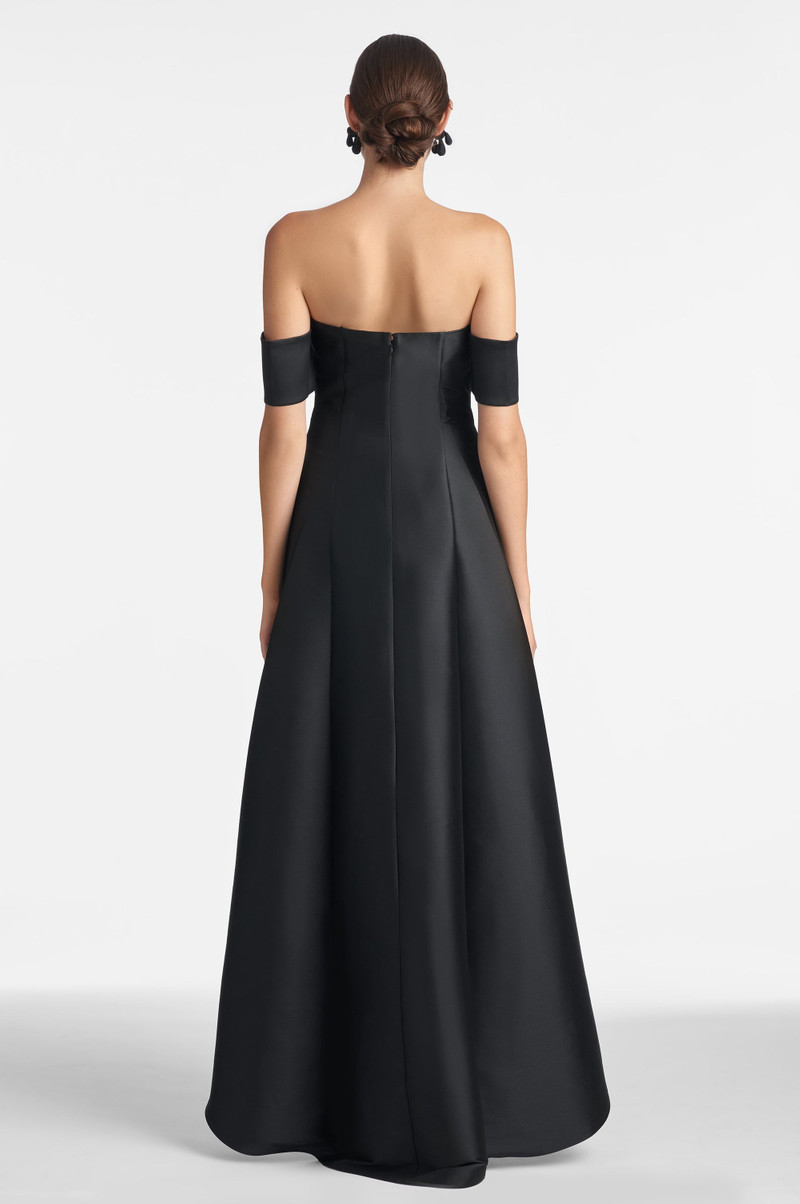 Agyness Gown - Black 4