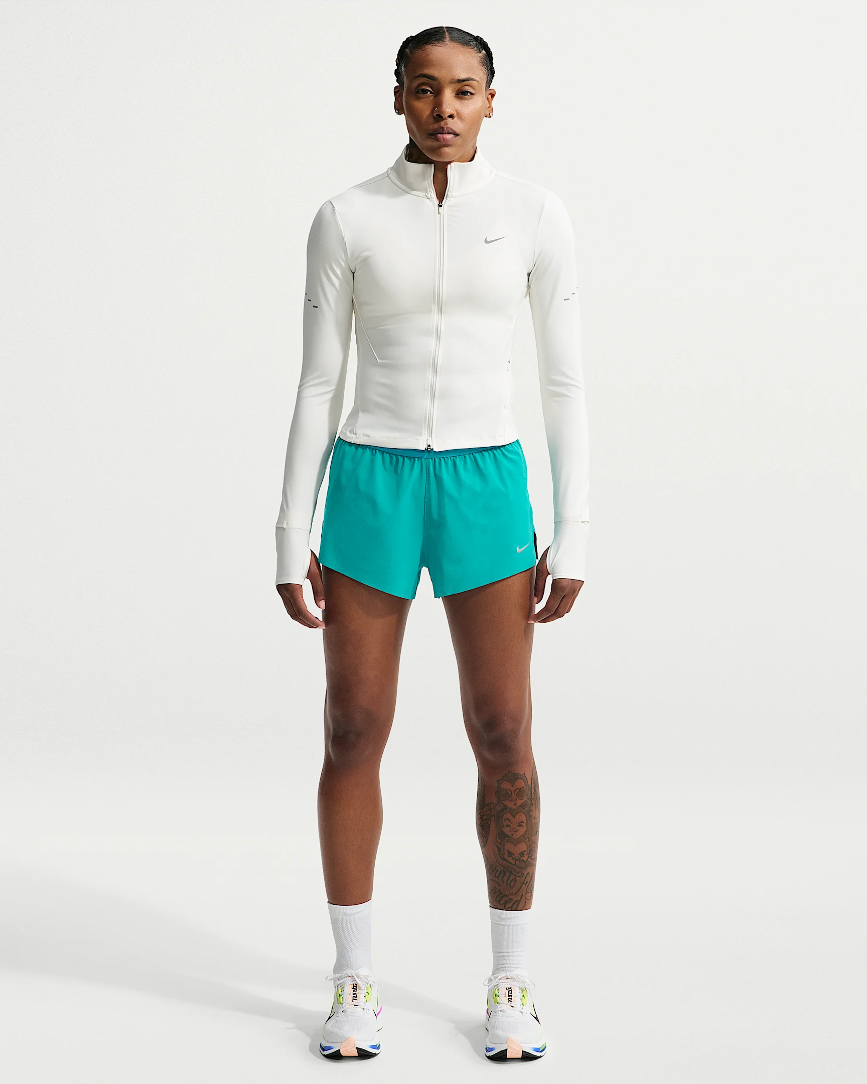 Nike Swift Women's Dri-FIT Mid-Rise 2.5" Brief-Lined Running Shorts - 1