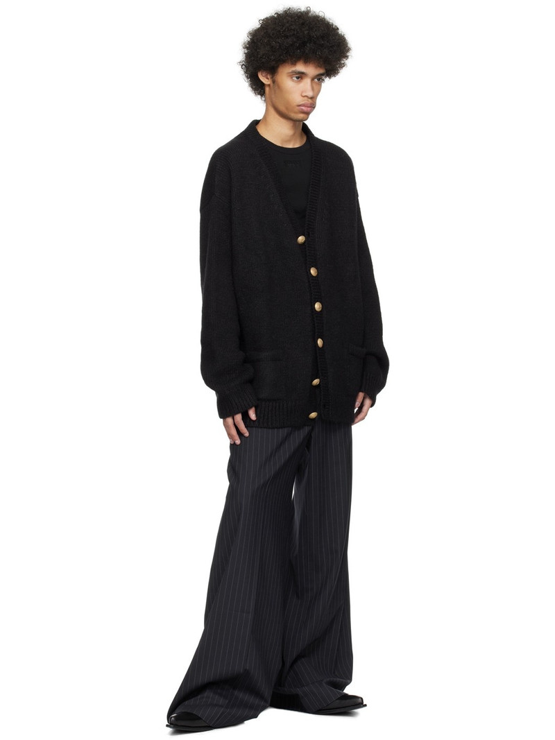 VETEMENTS Navy Wide-Leg Trousers outlook
