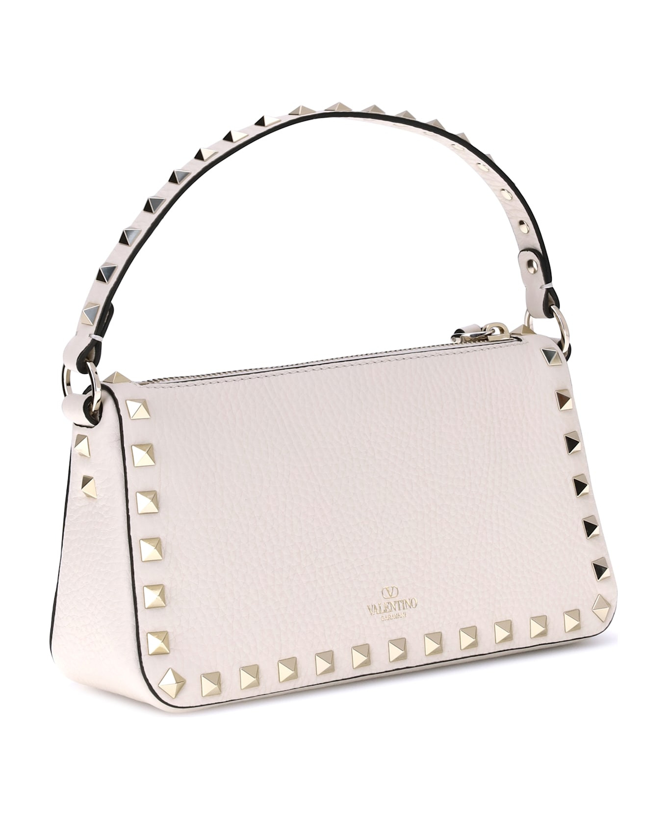 Rockstud Zip-up Shoulder Bag - 3