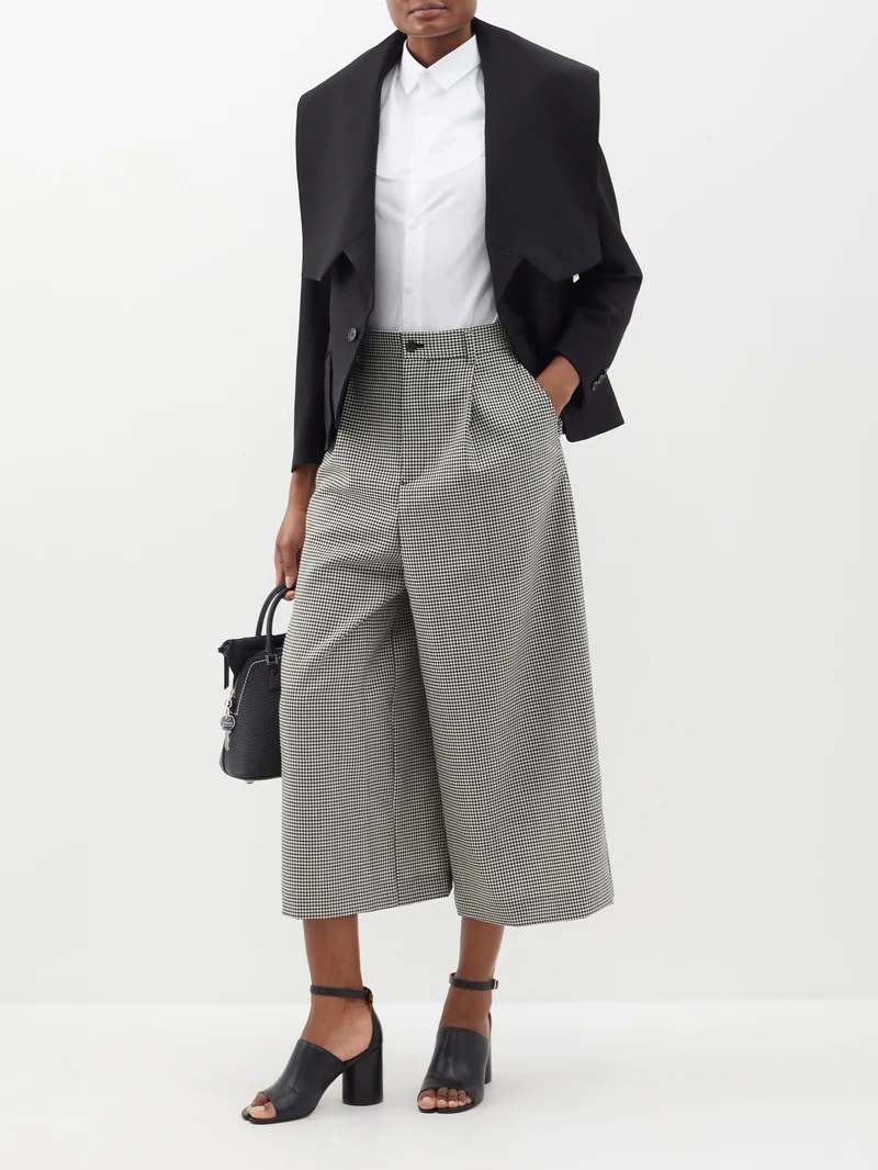 Deconstructed double-breasted wool-blend jacket - 6