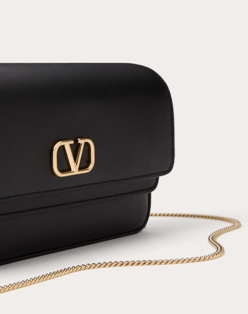 VLOGO SIGNATURE CALFSKIN MINI BAG 8