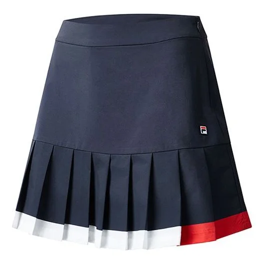 (WMNS) FILA ATHLETICS Short Skirt Blue A11W033322F - 1
