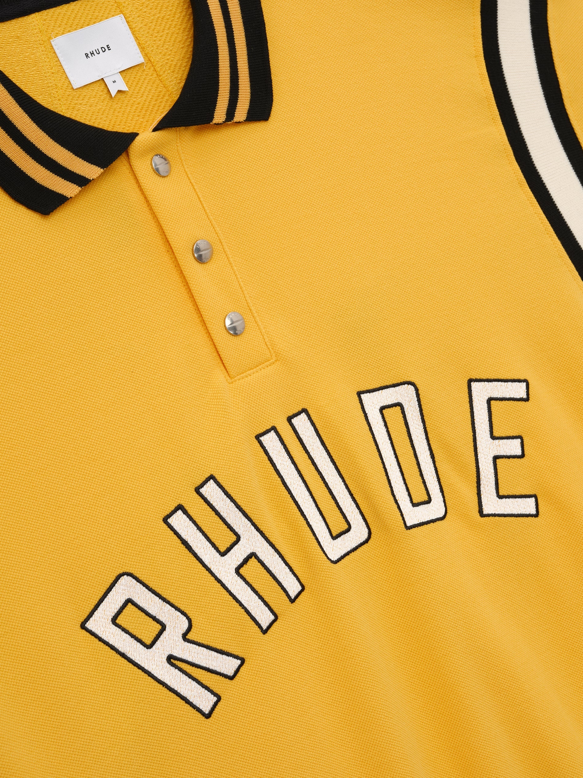 RHUDE LS WARM UP POLO - 3