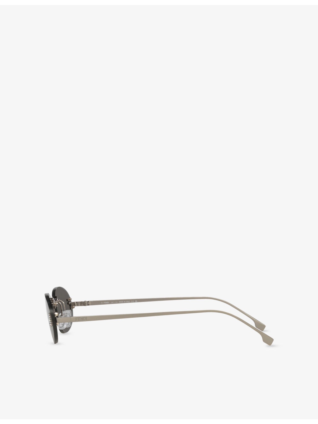 FE4075US Oval-Frame Metal Sunglasses - 3