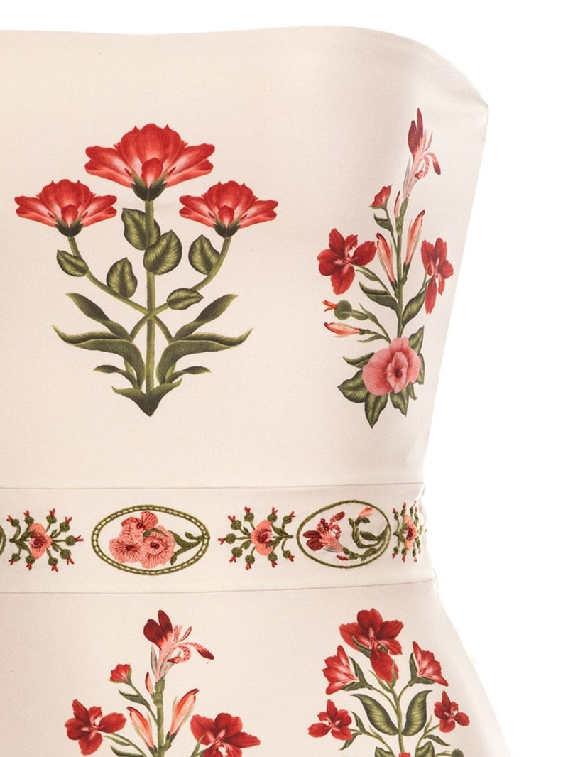 Agua by Agua Bendita Ilusión Canna floral-print swimsuit outlook