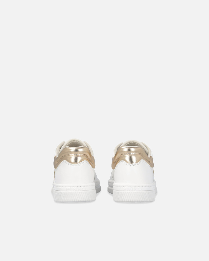 LEATHER SNEAKERS WITH EMBROIDERED SIDE LOGO 7