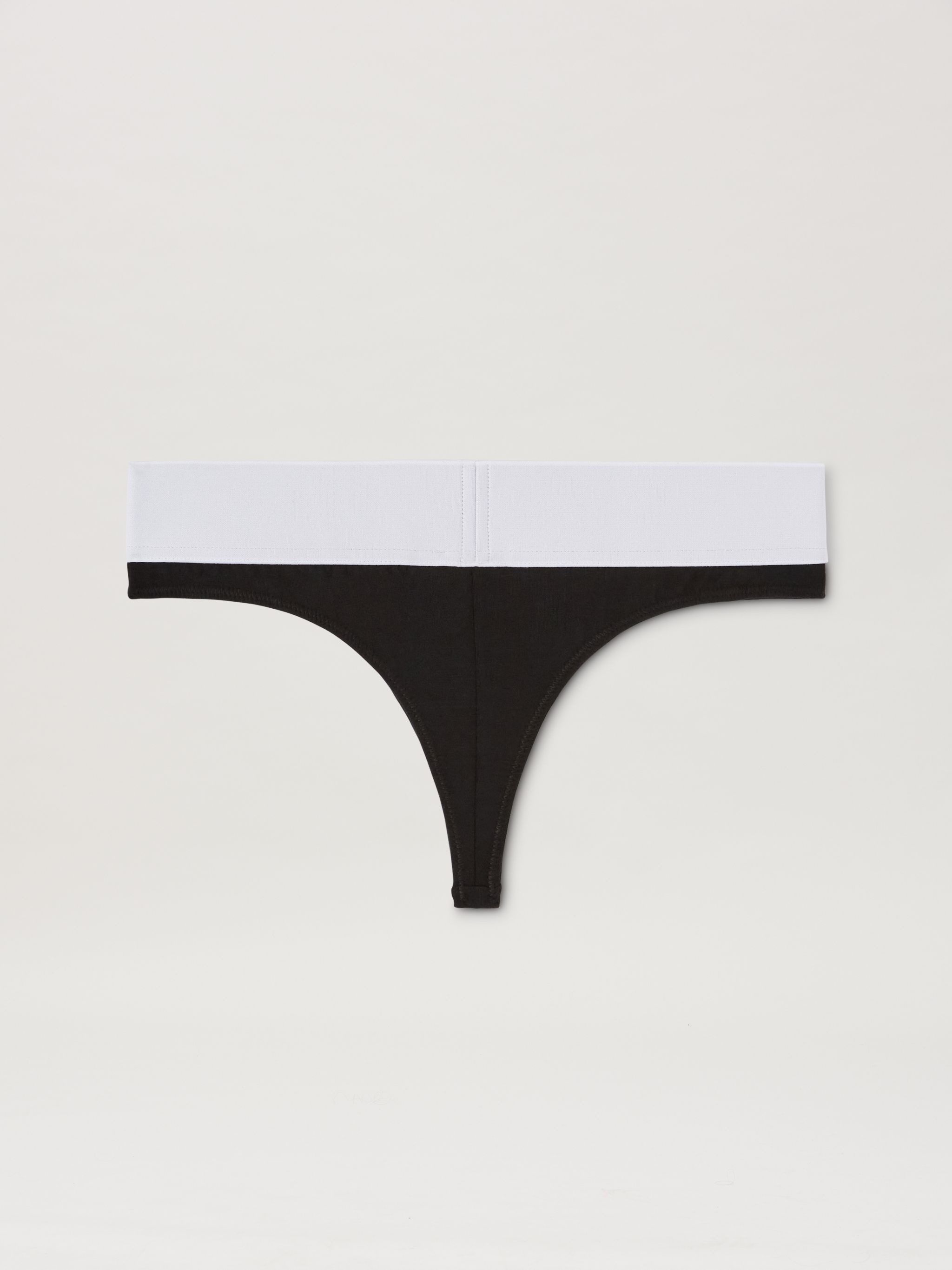 Black Elasticized Briefs