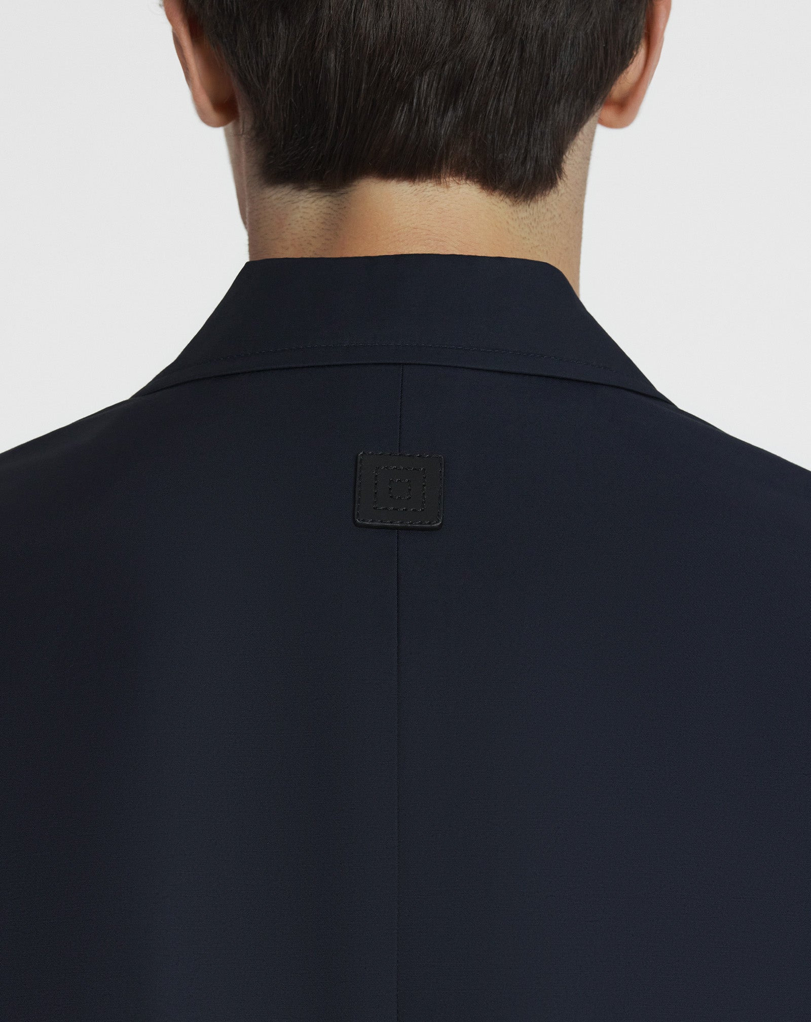 TECHNICAL COTTON STRAIGHT FIT JACKET - 6
