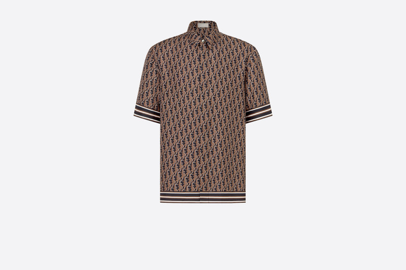 Dior Oblique Pixel Short-Sleeved Shirt 1
