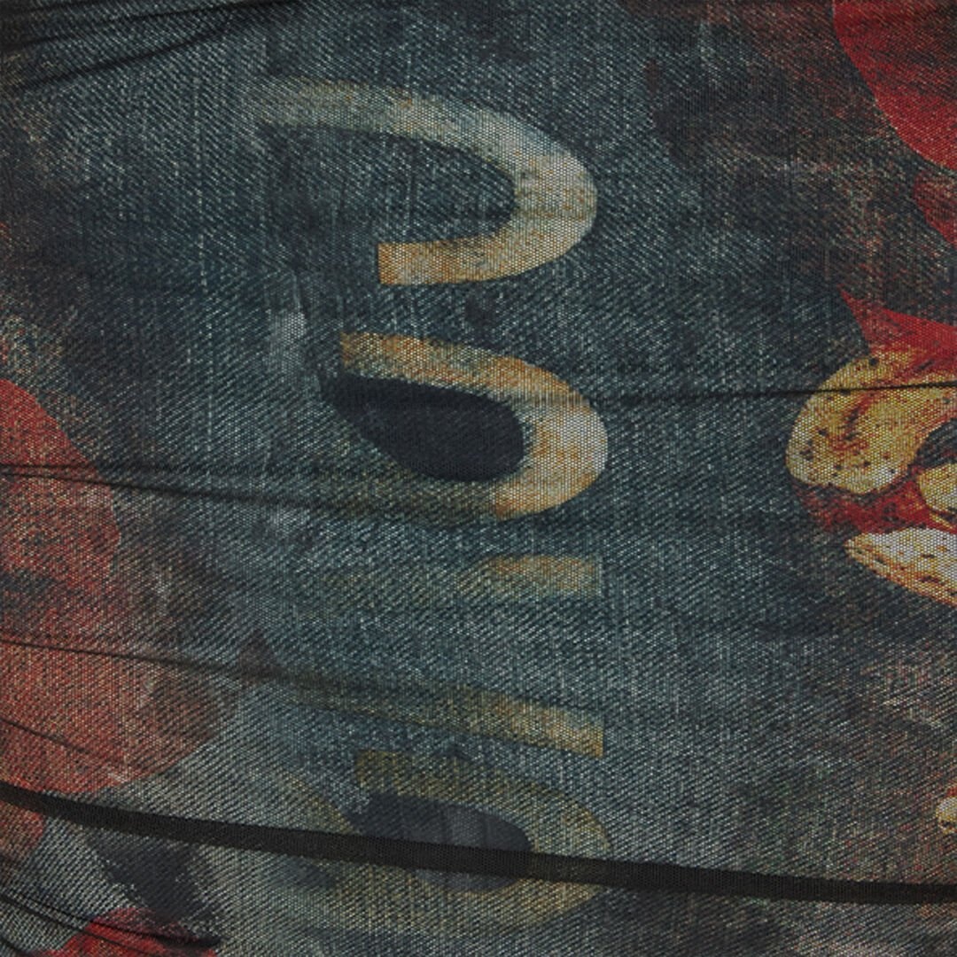 Mini Dress With Rose And Snake Detailing - 5