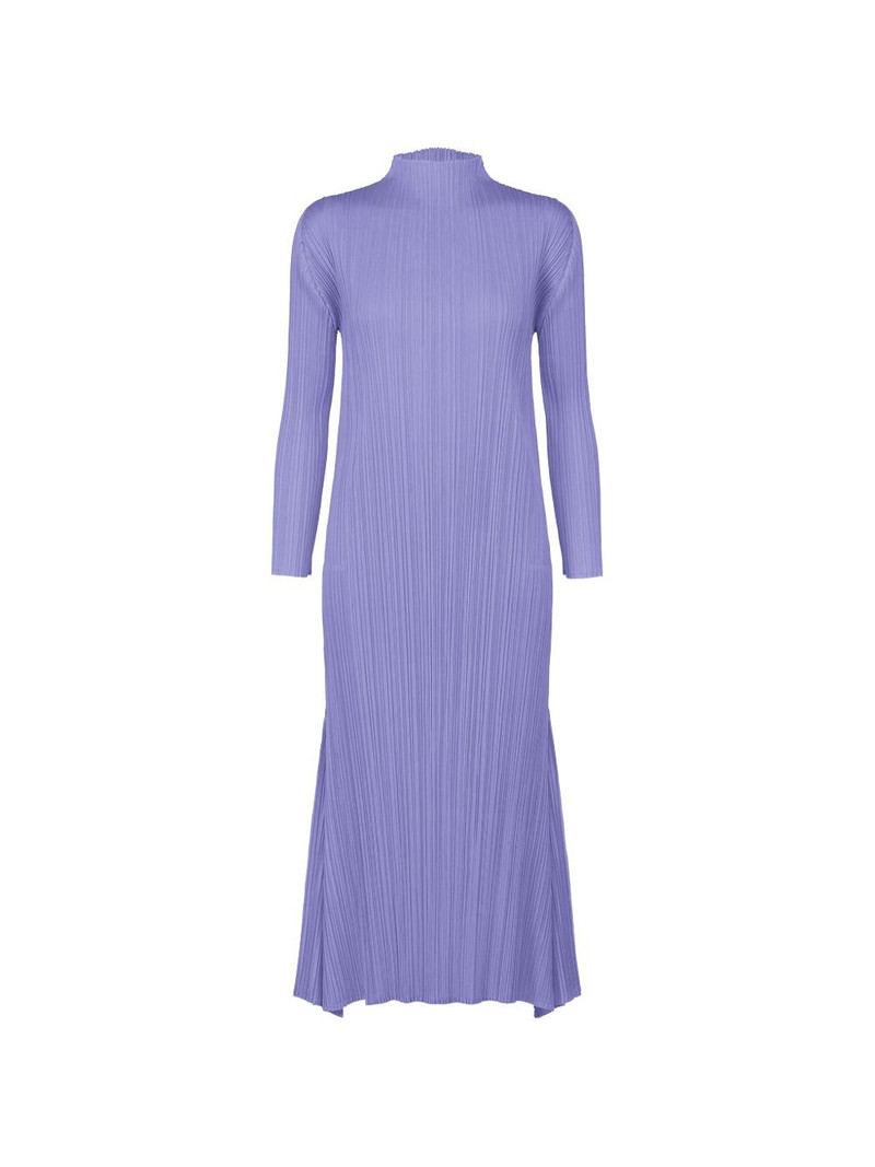 Ole! pleated high-neck maxi dress 1