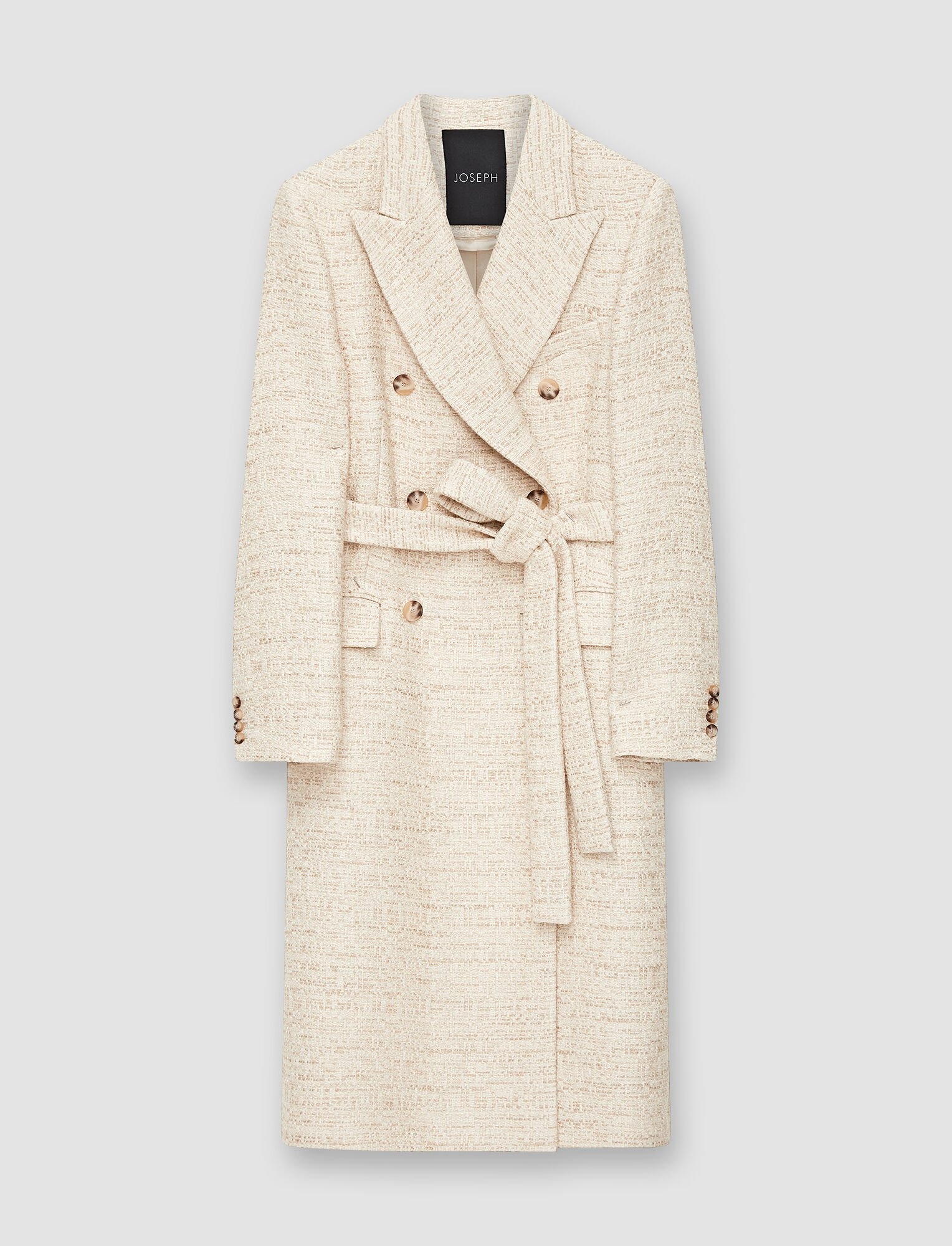 Melange Tweed Cornwall Coat - 1