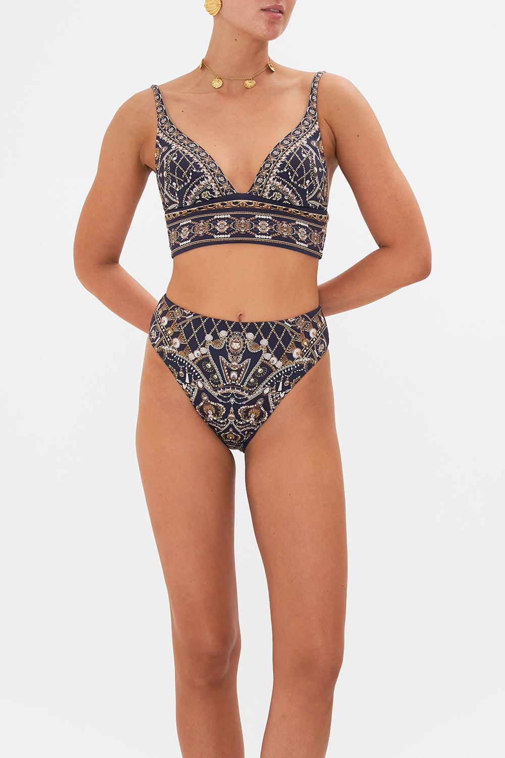 WIDE BAND HI TRI BRA - 5